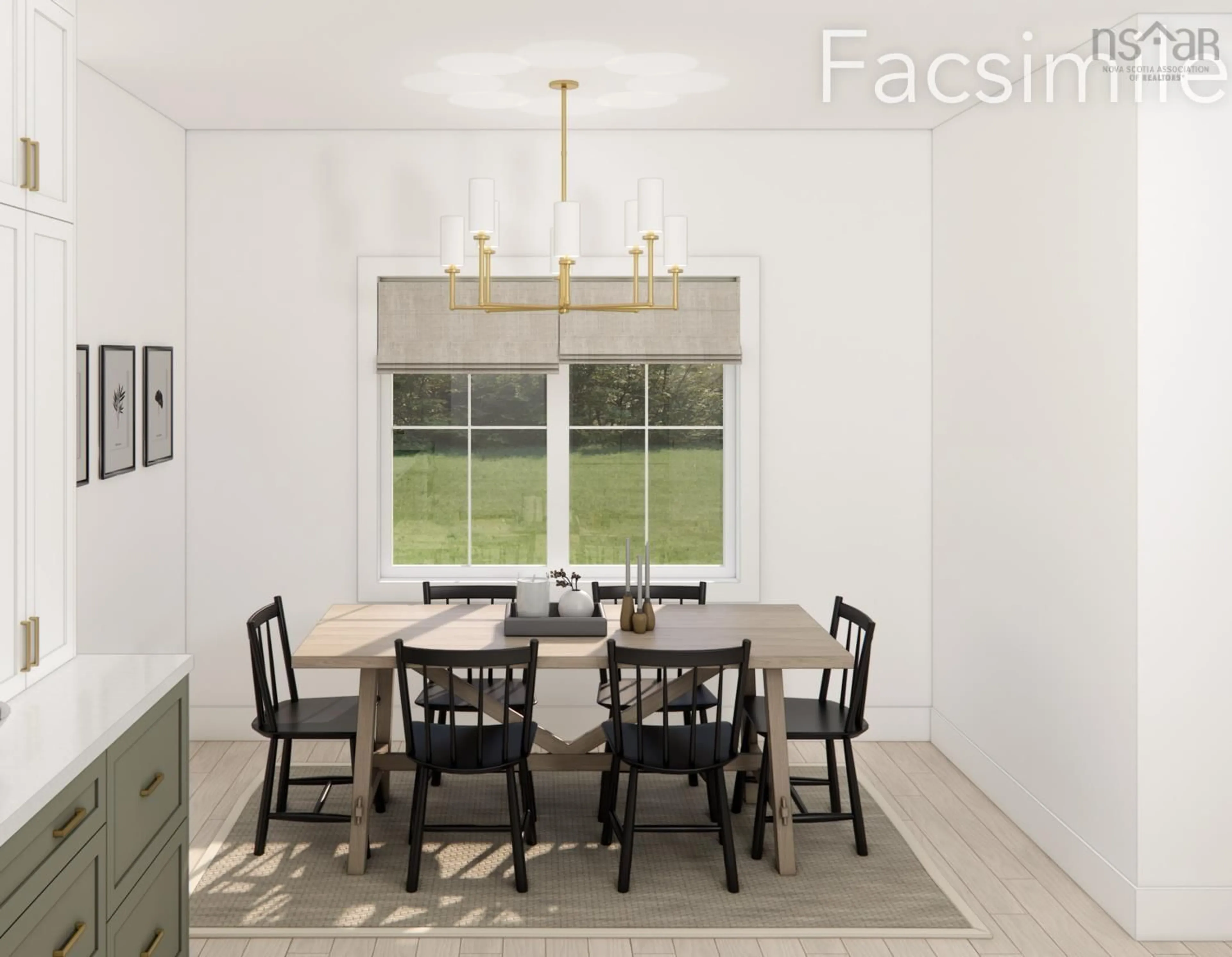 Dining room, ceramic/tile floor for Loch Haven Lane #Lot 2-24, Old Barns Nova Scotia B6L 1L8