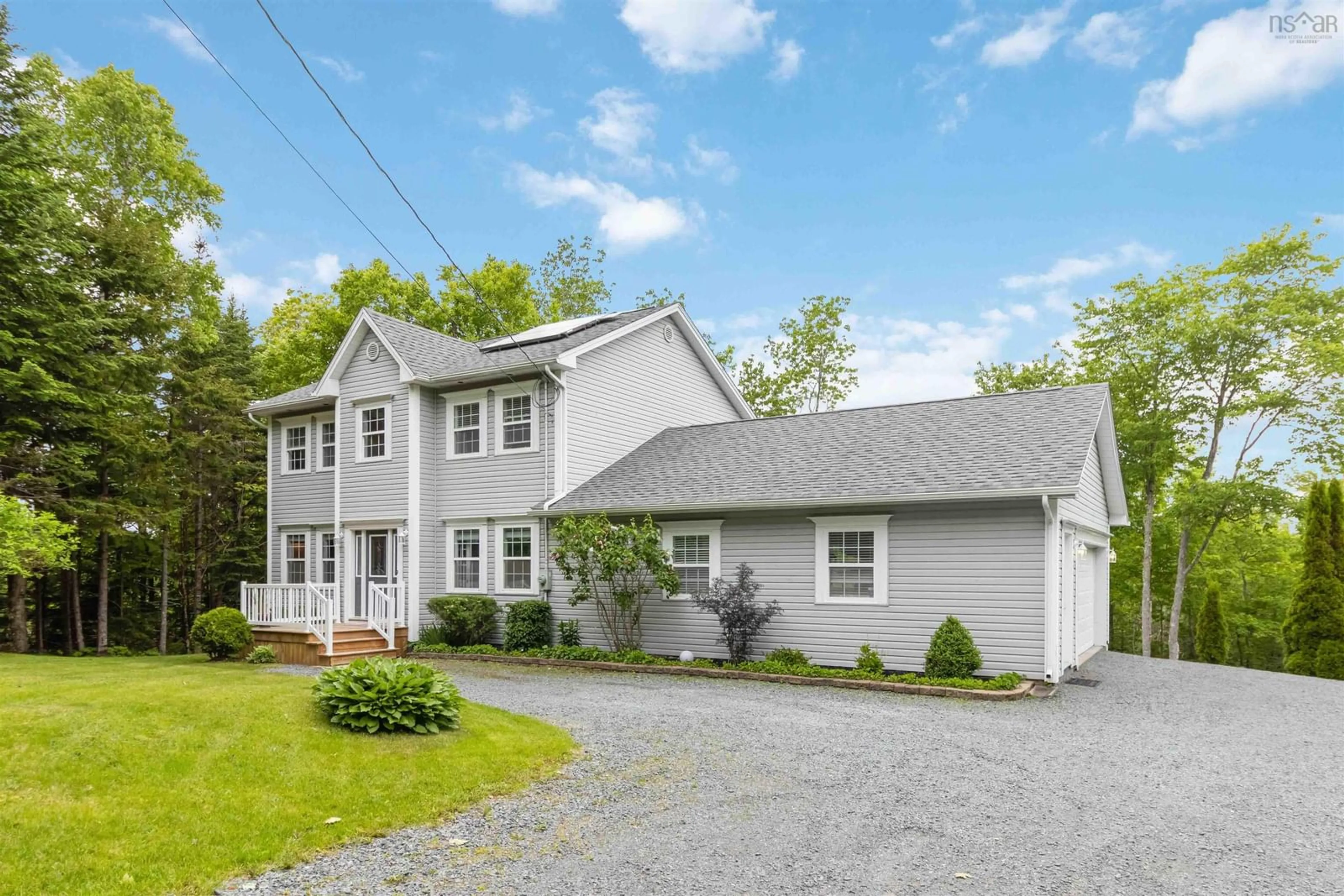 Home with vinyl exterior material, street for 30 Pepperbush Crt, Middle Sackville Nova Scotia B4E 3J9