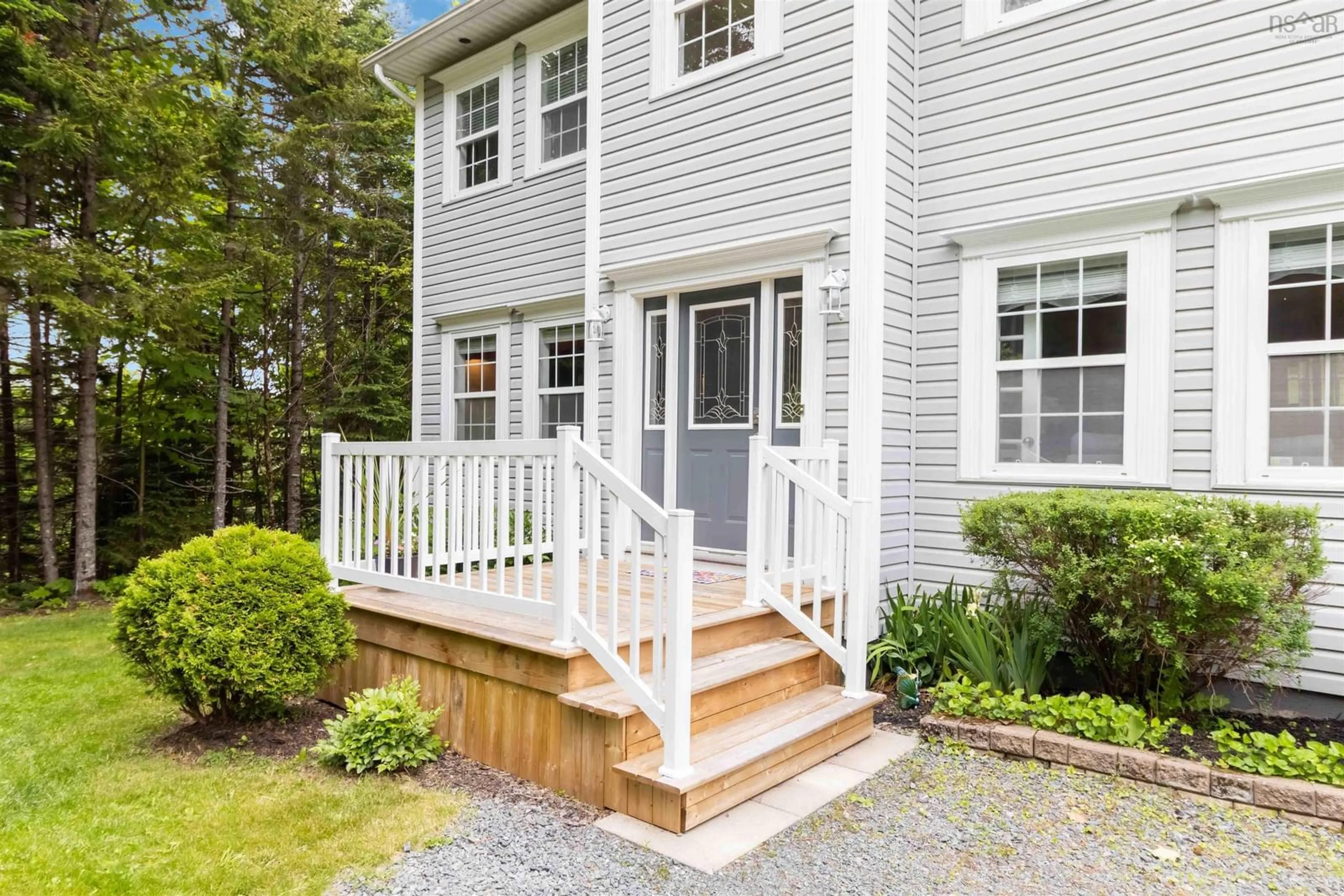 Home with vinyl exterior material, street for 30 Pepperbush Crt, Middle Sackville Nova Scotia B4E 3J9