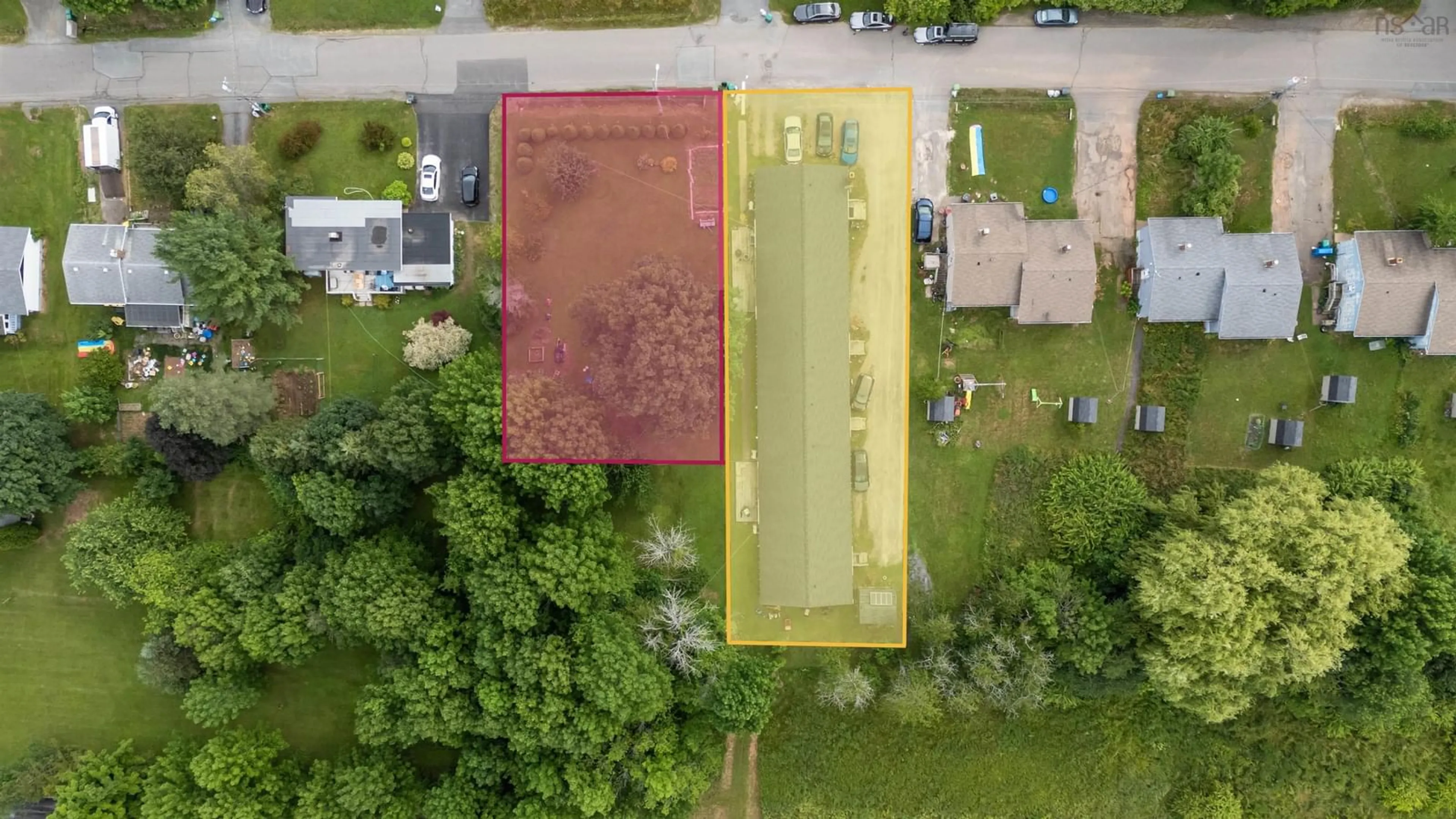 A pic from outside/outdoor area/front of a property/back of a property/a pic from drone, building for 1592 Crossley Crt, Windsor Nova Scotia B0N 2T0