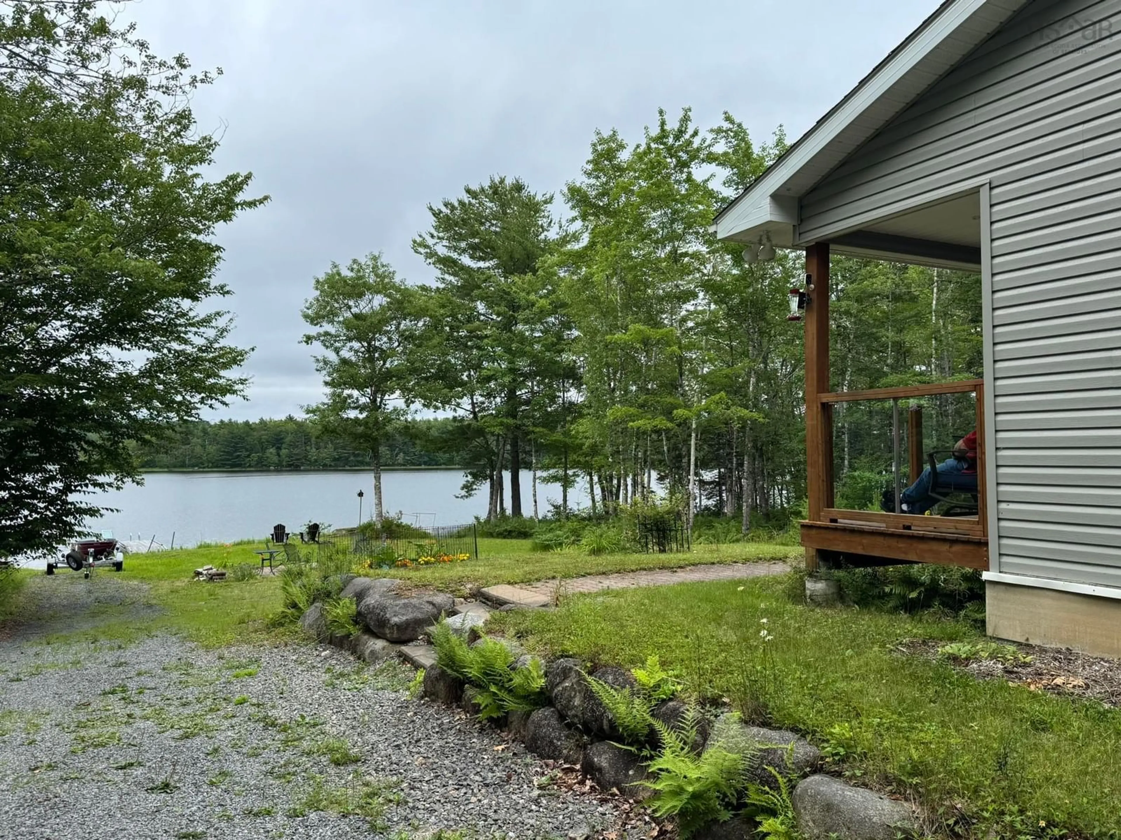 Patio, water/lake/river/ocean view for 188 Clearview Lane, Union Square Nova Scotia B0R 1A0