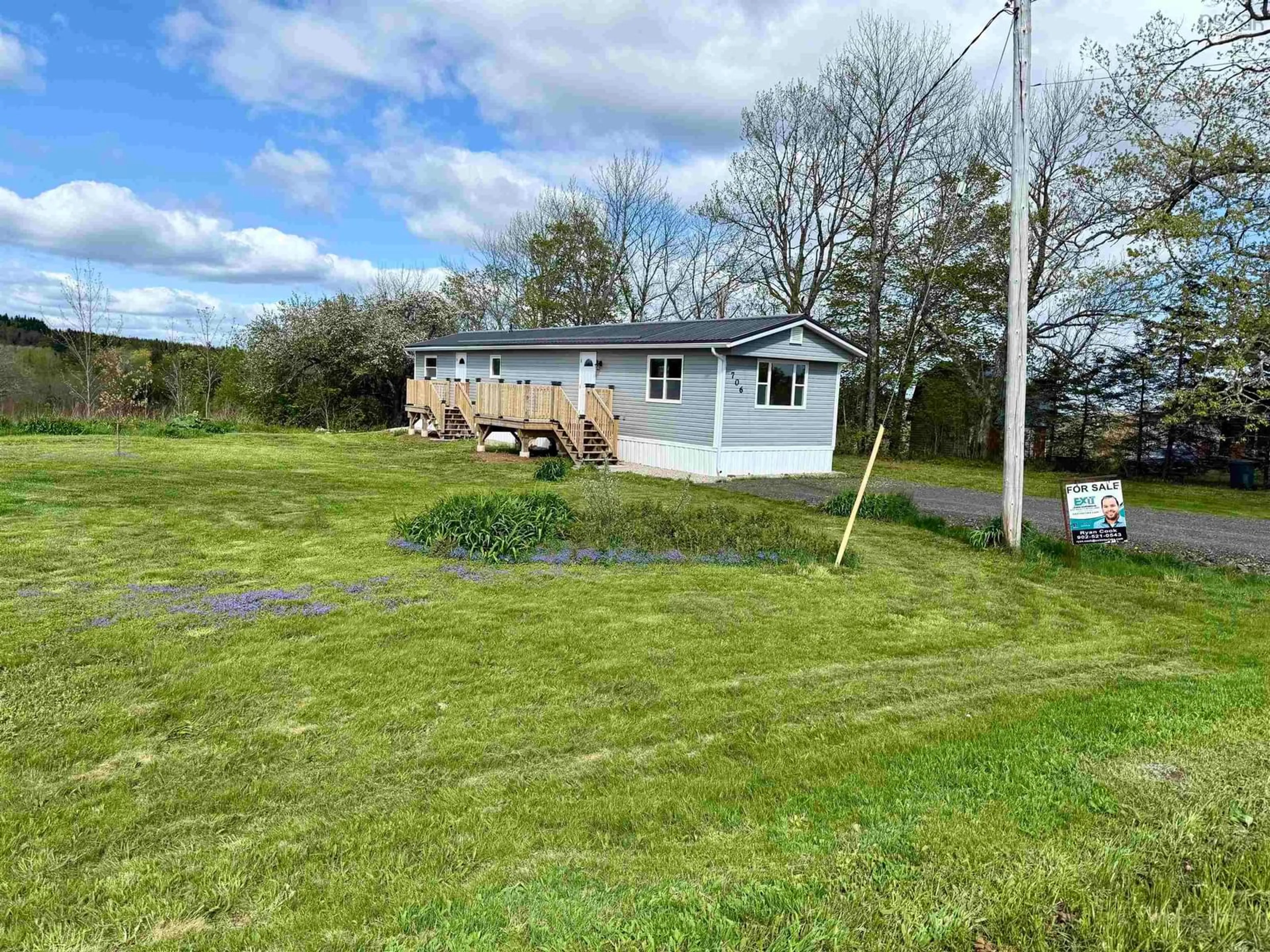 A pic from outside/outdoor area/front of a property/back of a property/a pic from drone, water/lake/river/ocean view for 706 Stanburne Rd, Stanburne Nova Scotia B0R 1A0