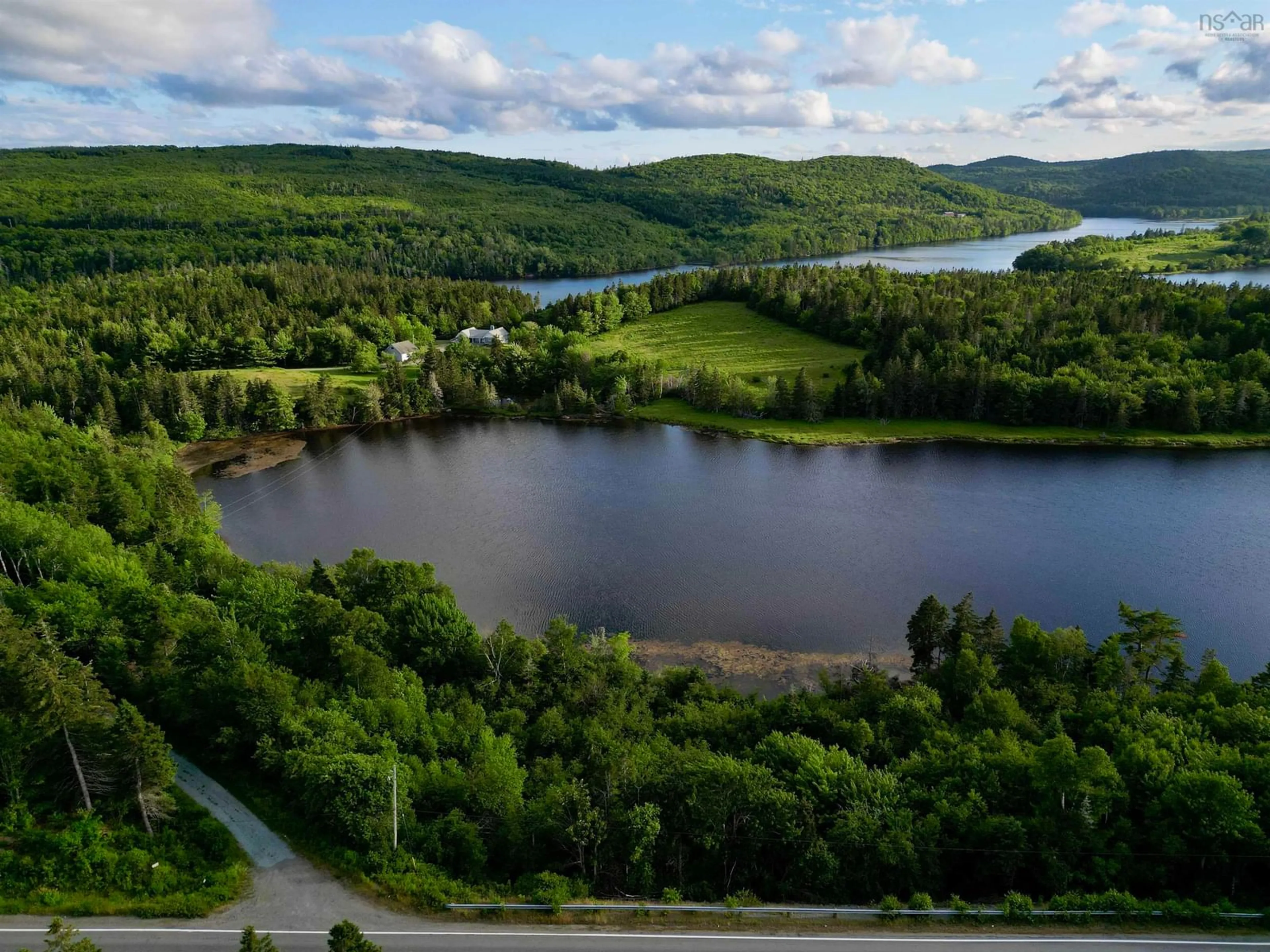 A pic from outside/outdoor area/front of a property/back of a property/a pic from drone, water/lake/river/ocean view for 9169 Highway 16, Cooks Cove Nova Scotia B0H 1N0