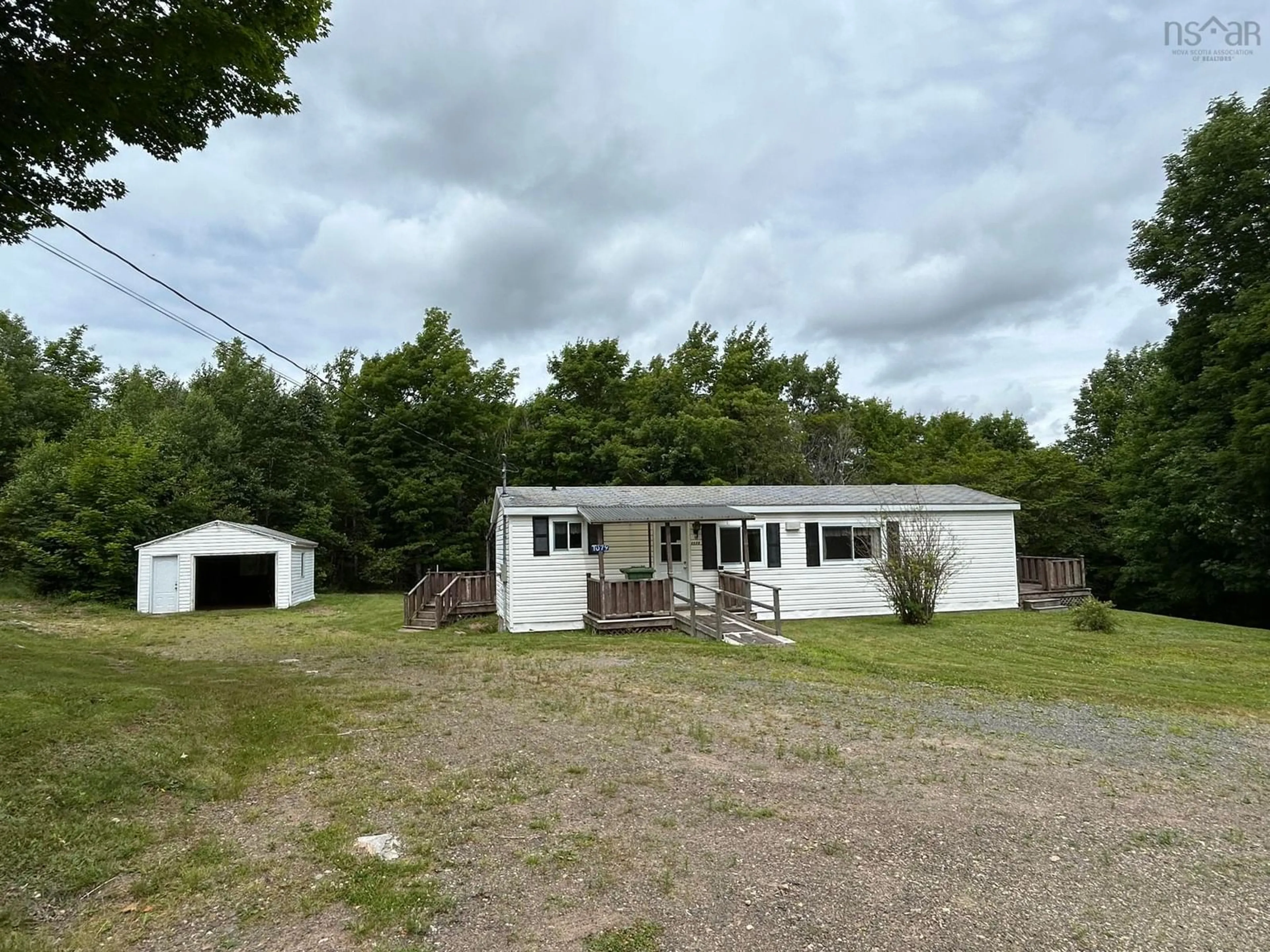 A pic from outside/outdoor area/front of a property/back of a property/a pic from drone, building for 1079 Welch Branch, Forest Hill Nova Scotia B4P 2R1