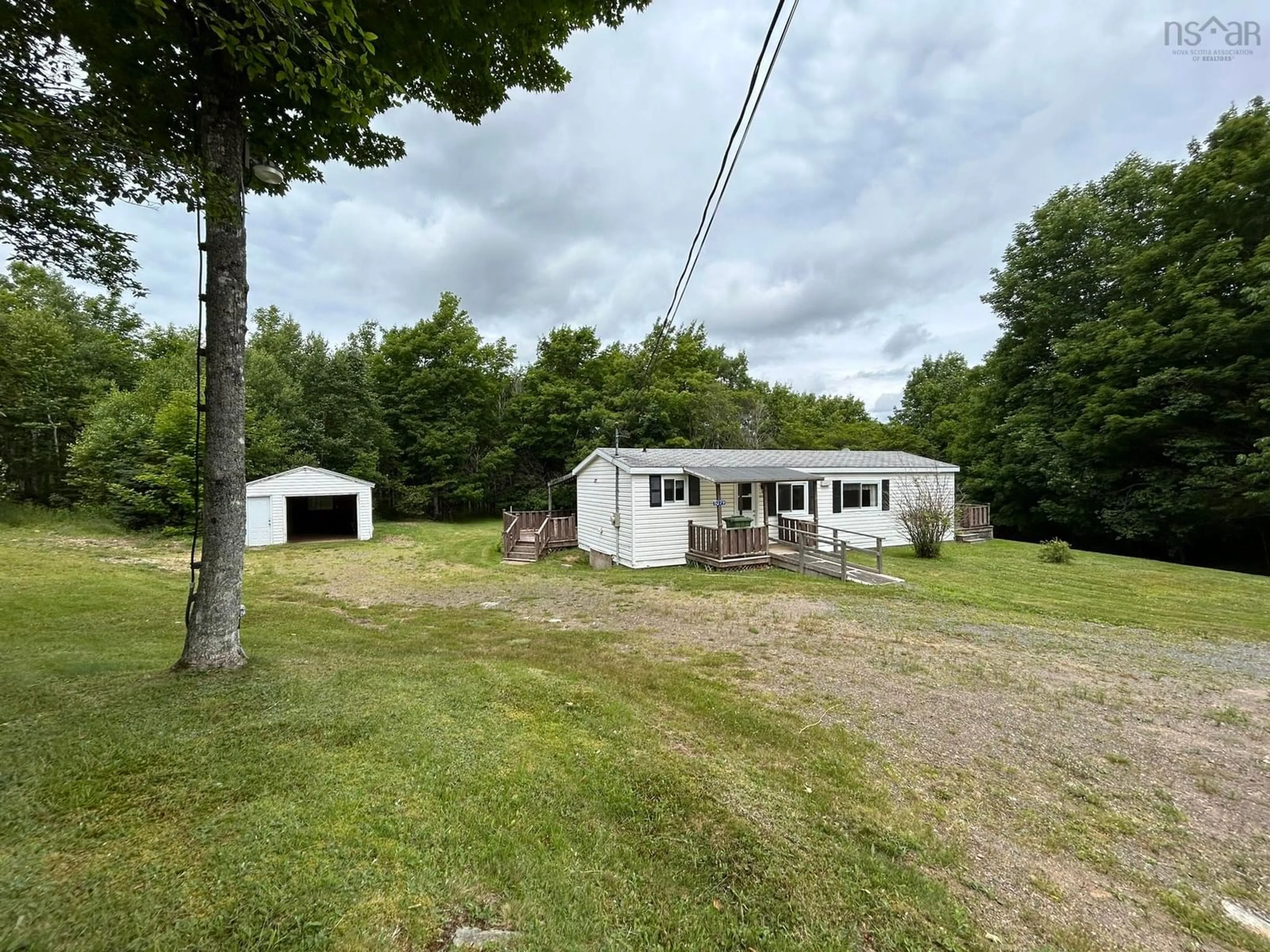 A pic from outside/outdoor area/front of a property/back of a property/a pic from drone, unknown for 1079 Welch Branch, Forest Hill Nova Scotia B4P 2R1