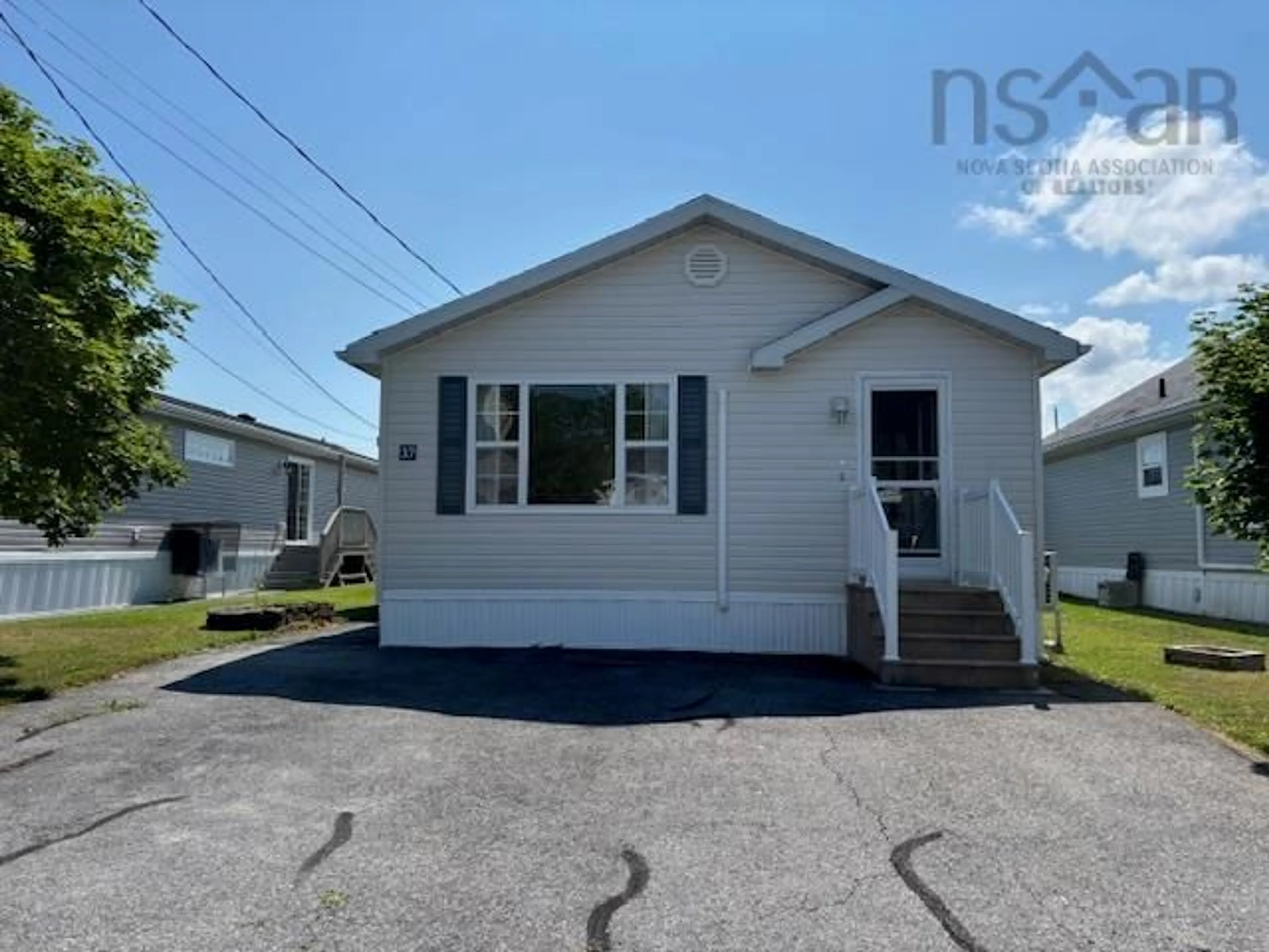 Home with vinyl exterior material, street for 37 Belmont Dr, Bridgewater Nova Scotia B4V 4E6