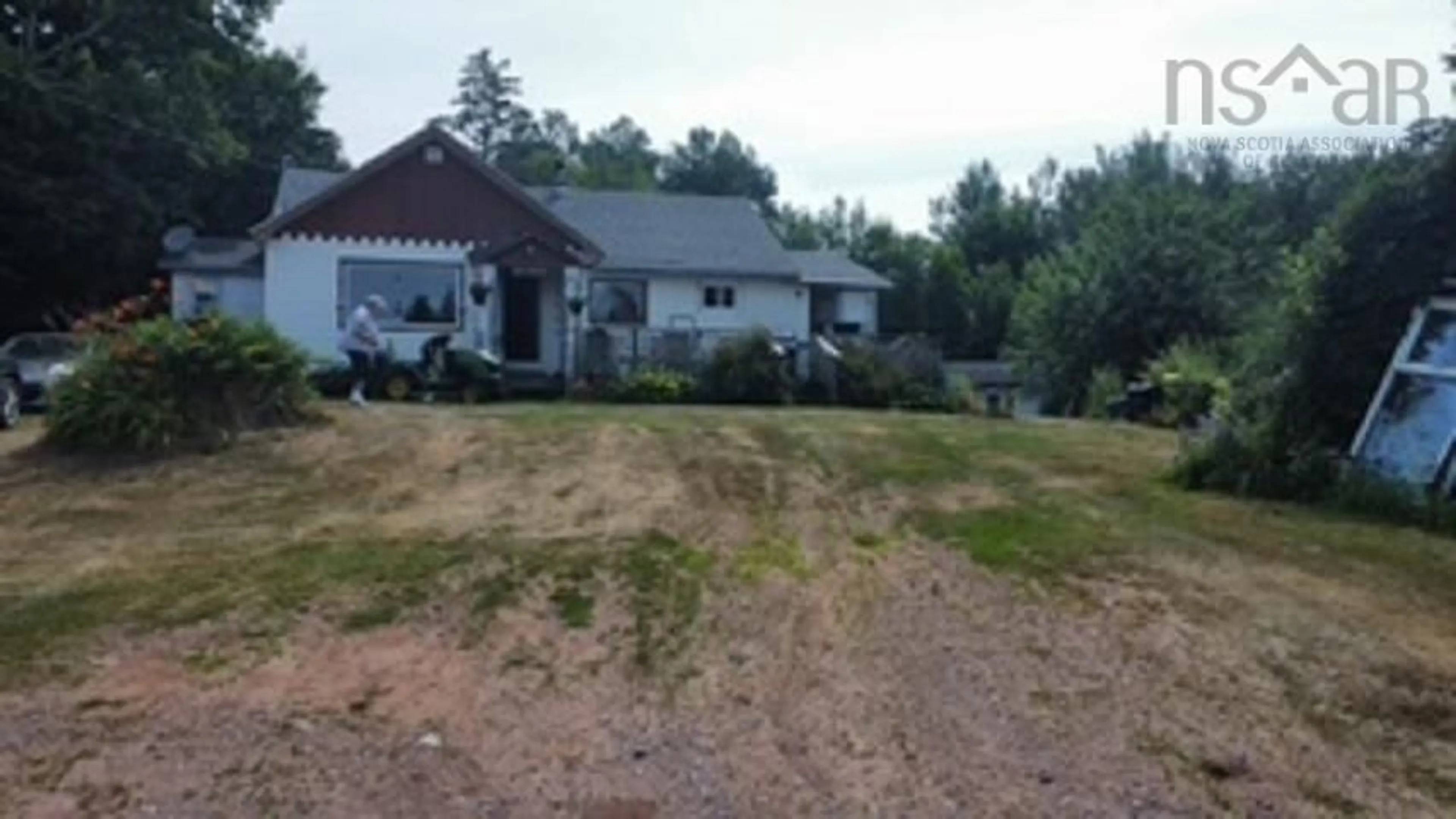 A pic from outside/outdoor area/front of a property/back of a property/a pic from drone, mountain view for 156 North Rd, Millvale Nova Scotia B0M 1E0