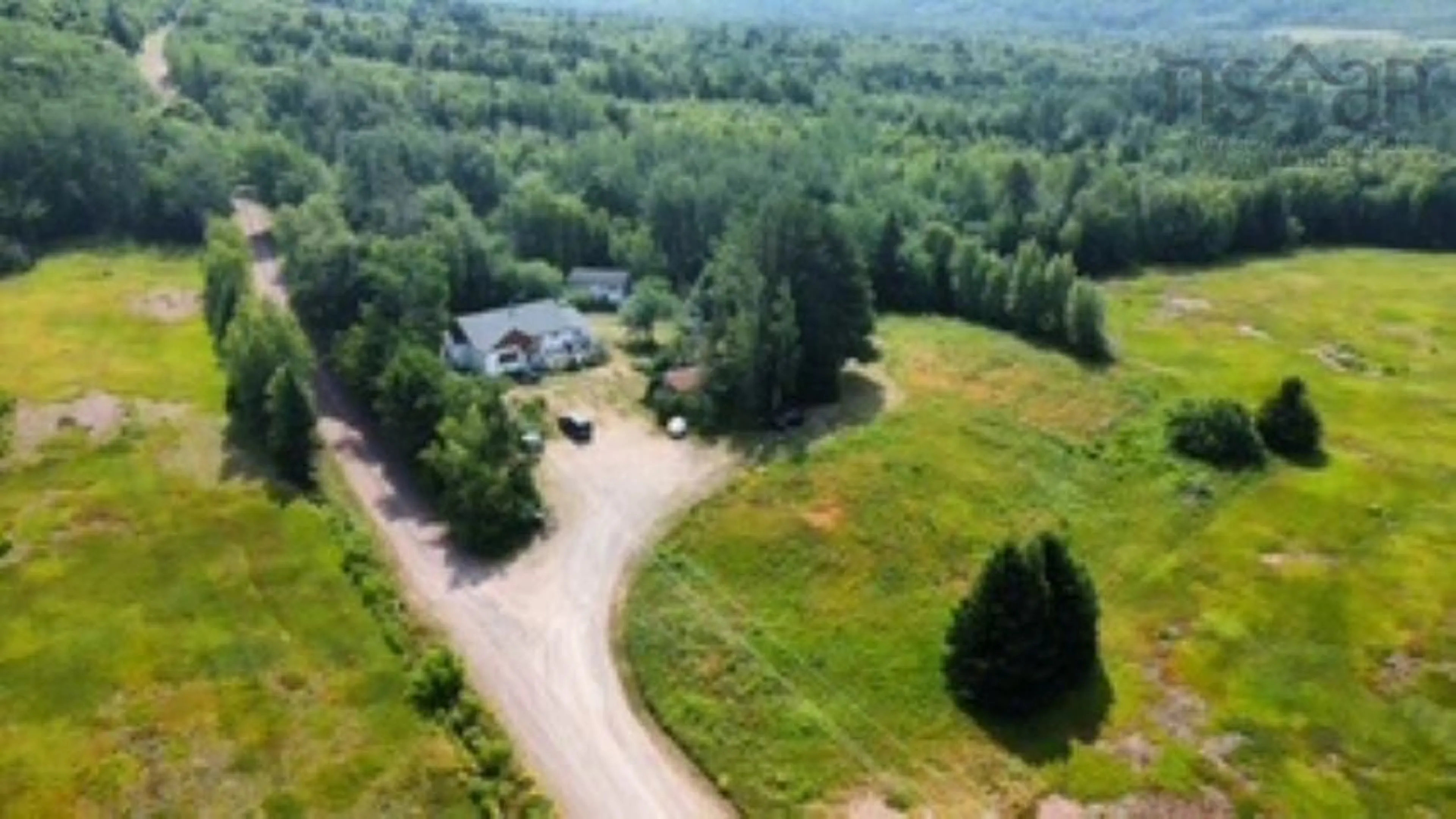 A pic from outside/outdoor area/front of a property/back of a property/a pic from drone, mountain view for 156 North Rd, Millvale Nova Scotia B0M 1E0