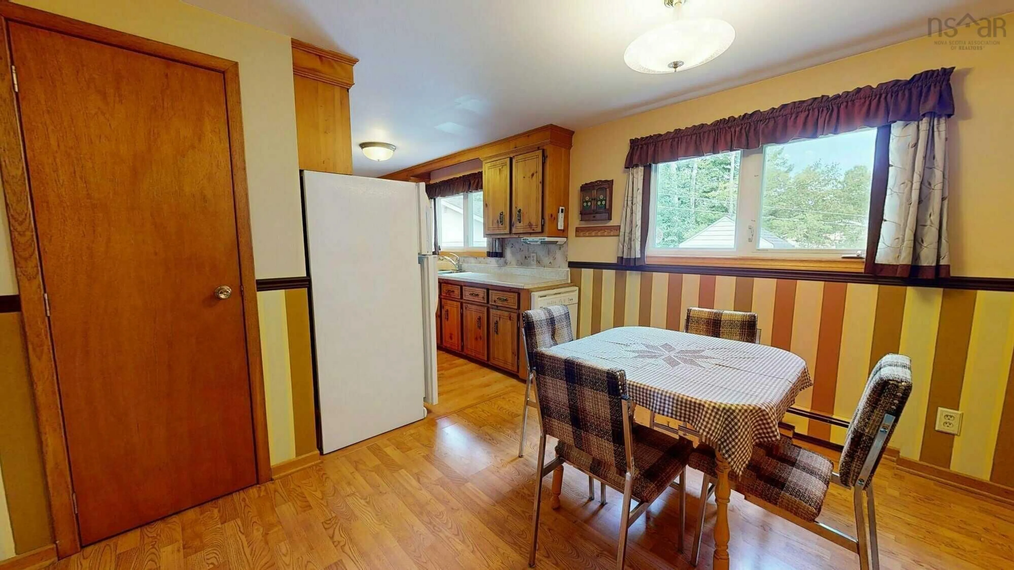 Standard kitchen, wood/laminate floor for 73 Westview Dr, Mount William Nova Scotia B2H 5C6