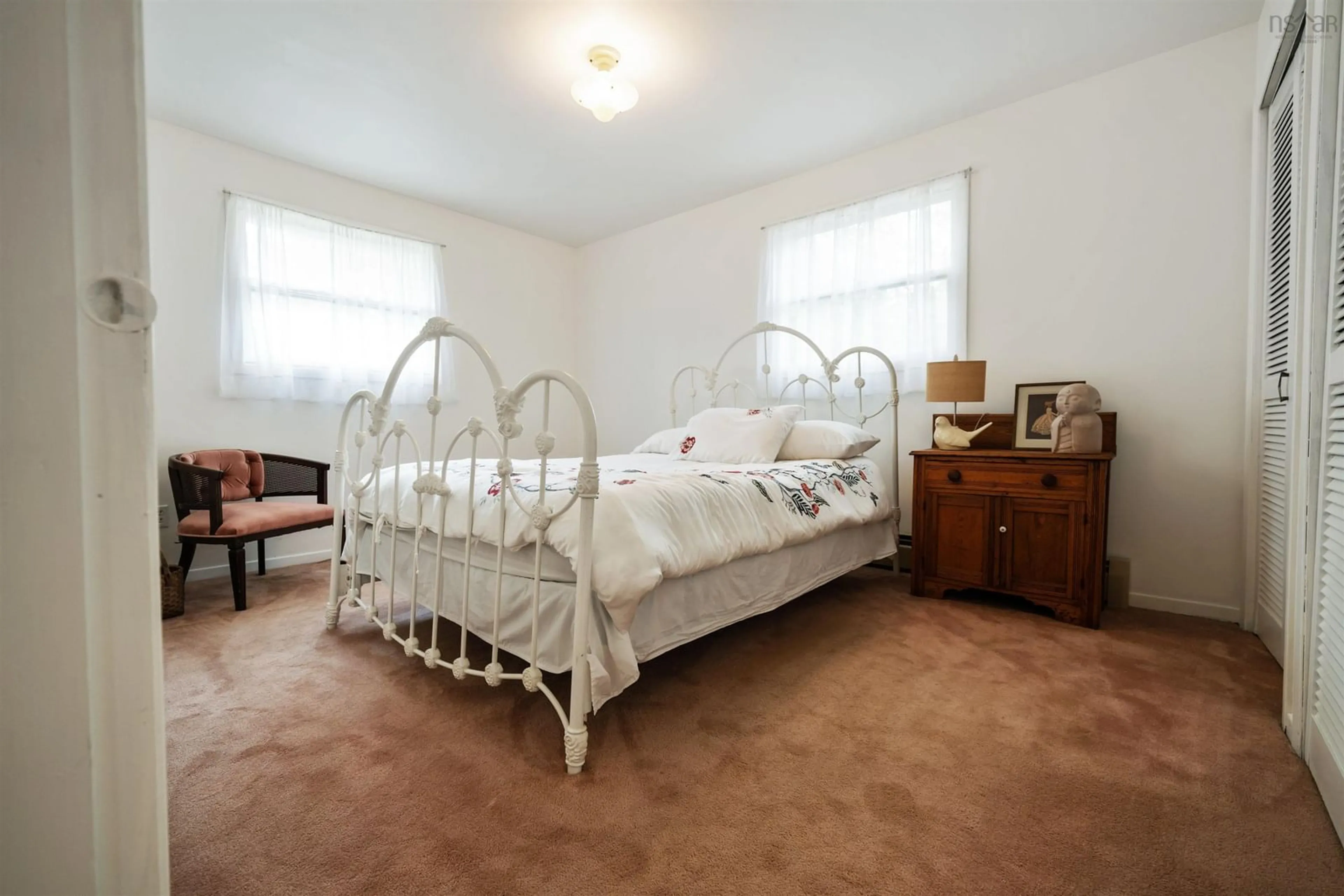 Bedroom with bed, unknown for 19014 Highway 2, Fort Ellis Nova Scotia B0N 2J0