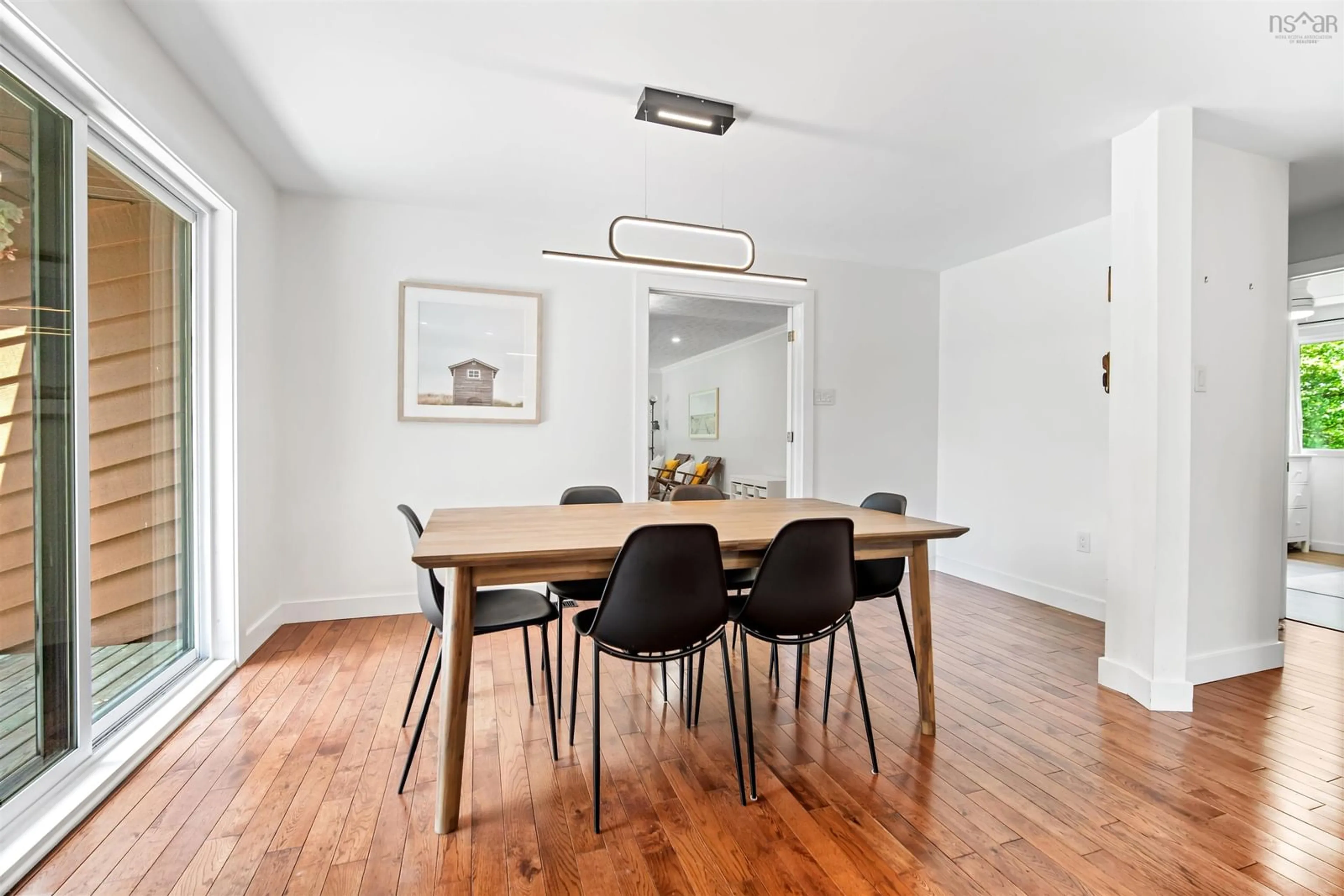 Dining room, wood/laminate floor for 115 Micmac Dr, Hammonds Plains Nova Scotia B4B 1M7