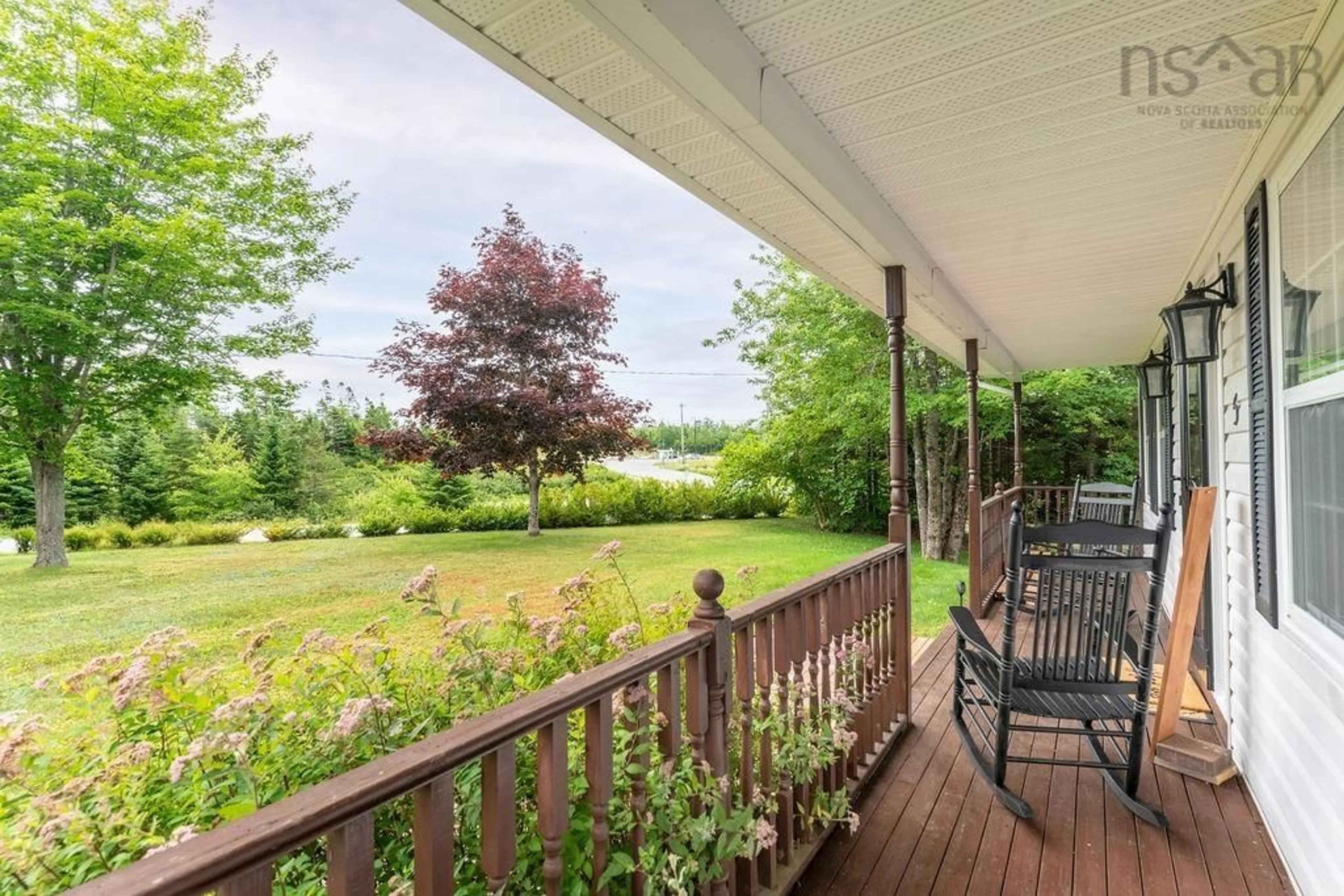 Patio, water/lake/river/ocean view for 5 Sandy Point Rd, Porters Lake Nova Scotia B3E 1M9