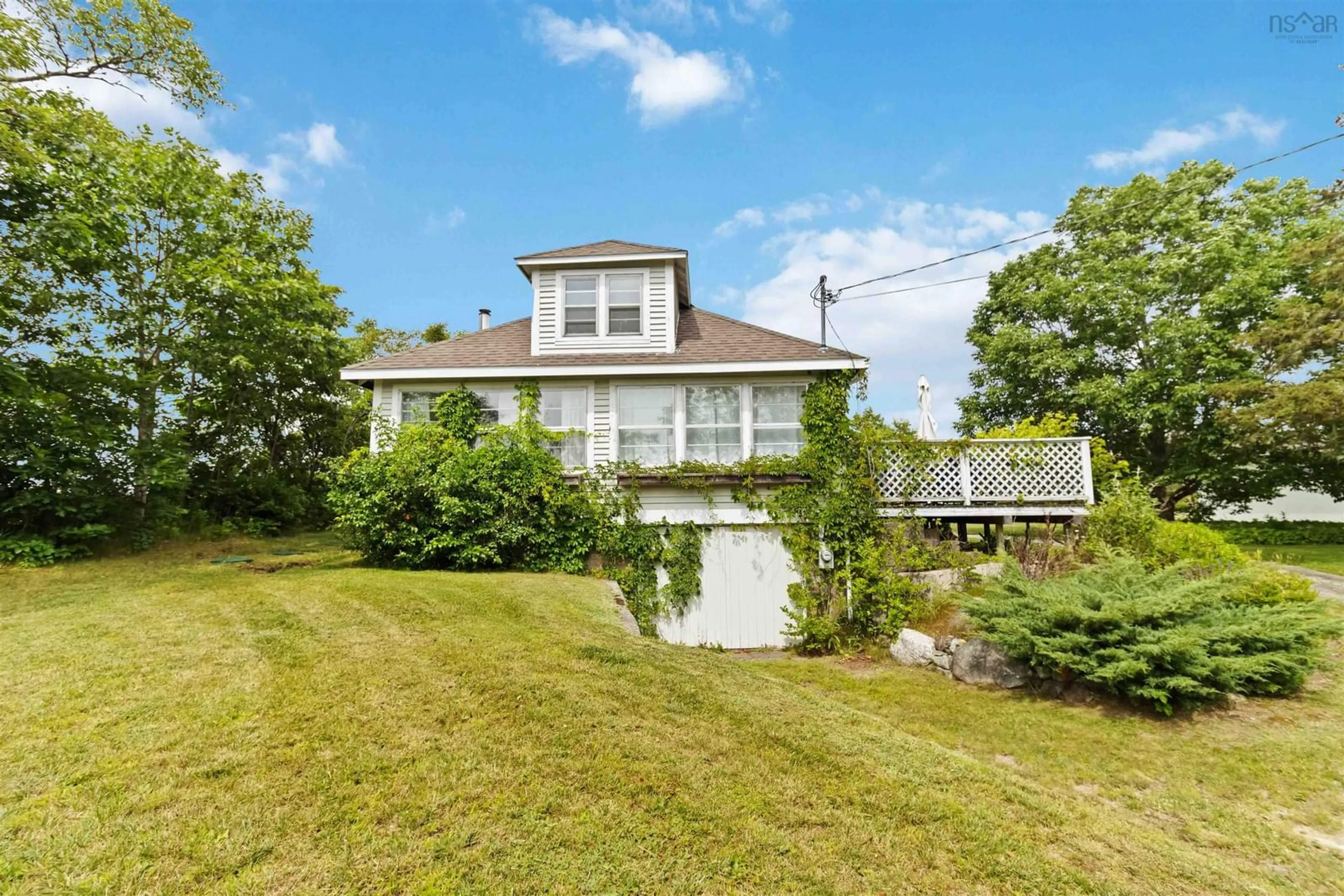 A pic from outside/outdoor area/front of a property/back of a property/a pic from drone, water/lake/river/ocean view for 291 Central Port Mouton Rd, Port Mouton Nova Scotia B0T 1T0