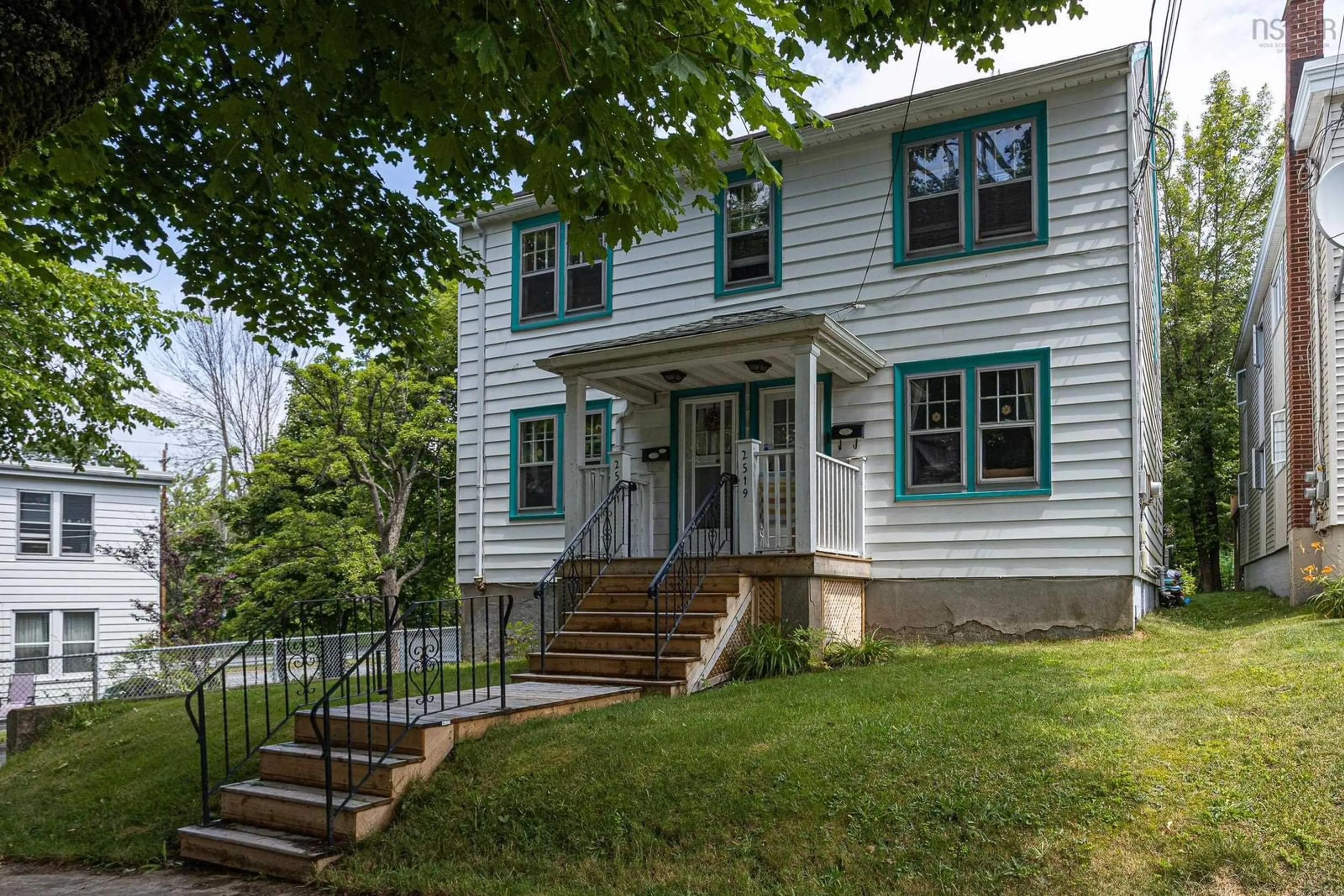 Home with vinyl exterior material, street for 2519.21 Quinn St, Halifax Nova Scotia B3L 3E5