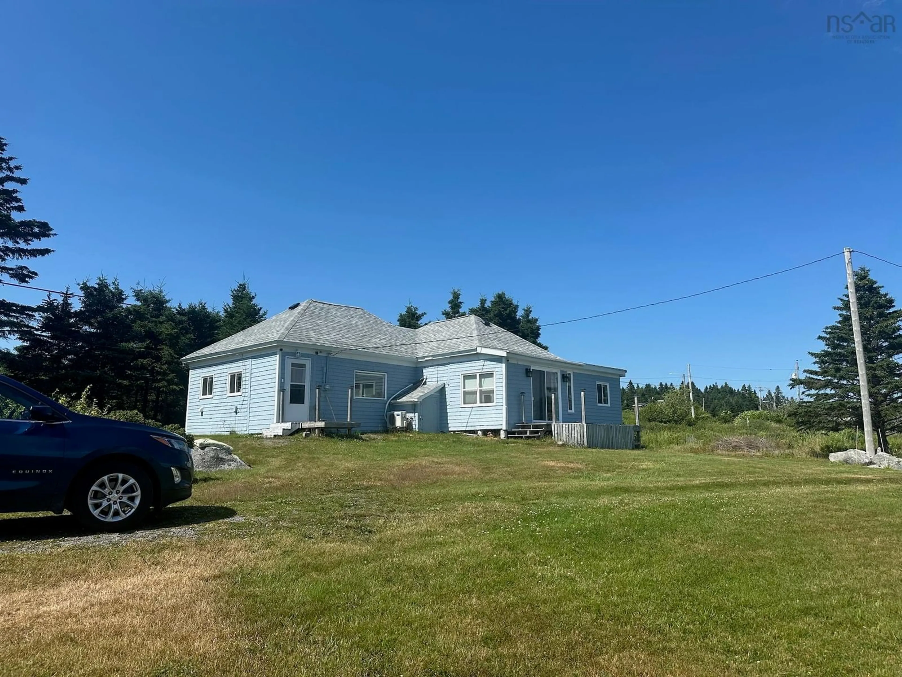 A pic from outside/outdoor area/front of a property/back of a property/a pic from drone, building for 5171 Highway 316, Charlos Cove Nova Scotia B0H 1T0