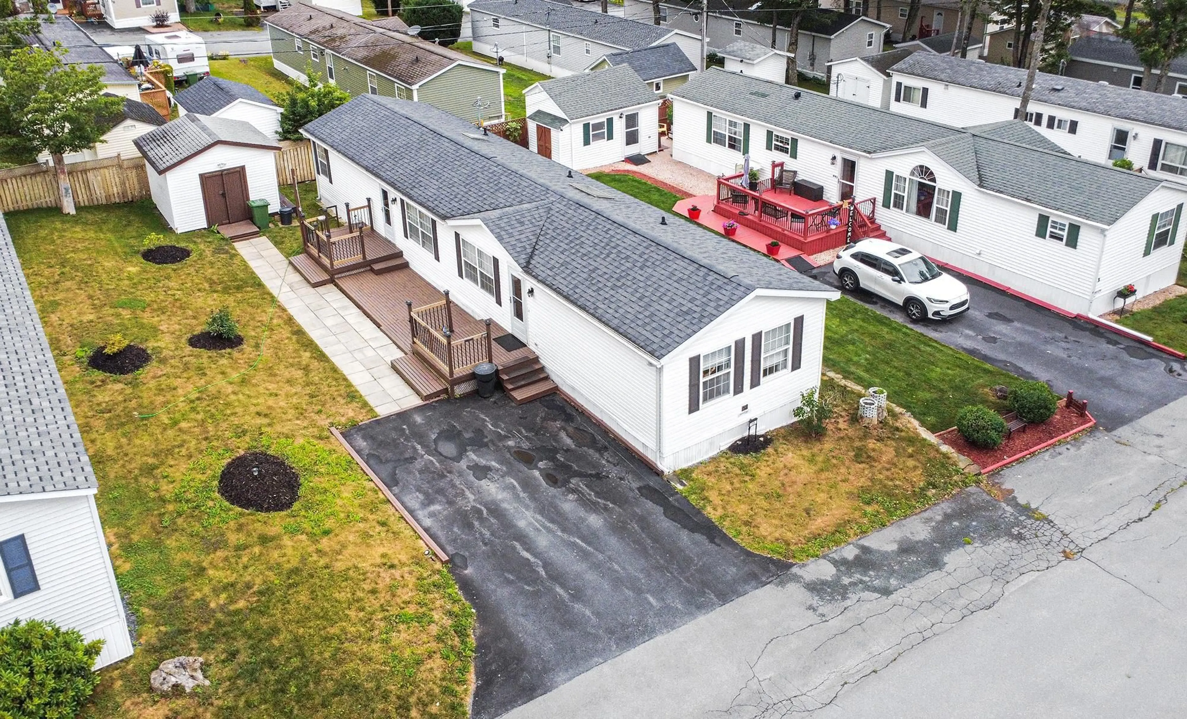 A pic from outside/outdoor area/front of a property/back of a property/a pic from drone, street for 10 Seventh St, Lucasville Nova Scotia B4B 1R3