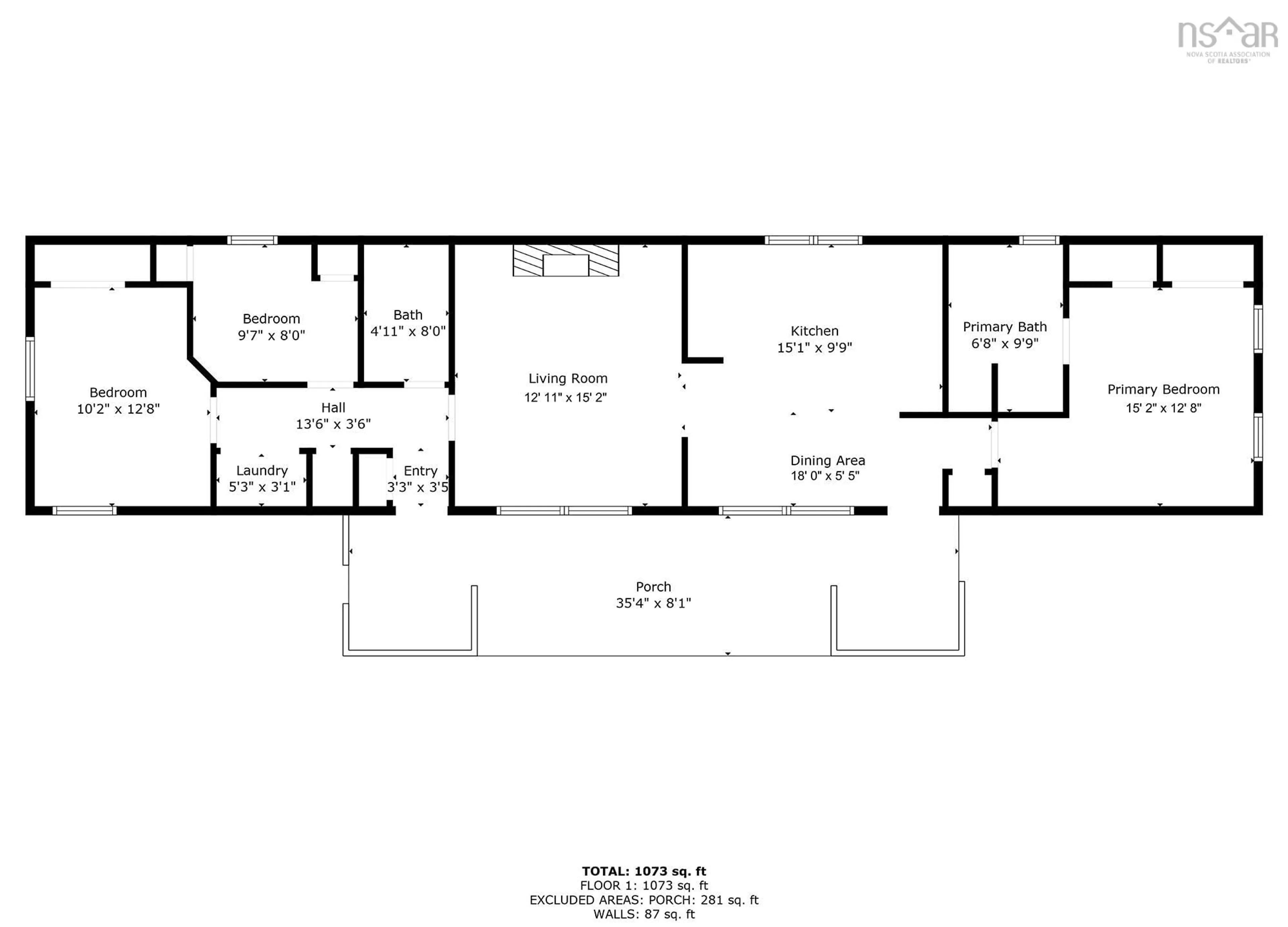 Floor plan for 10 Seventh St, Lucasville Nova Scotia B4B 1R3
