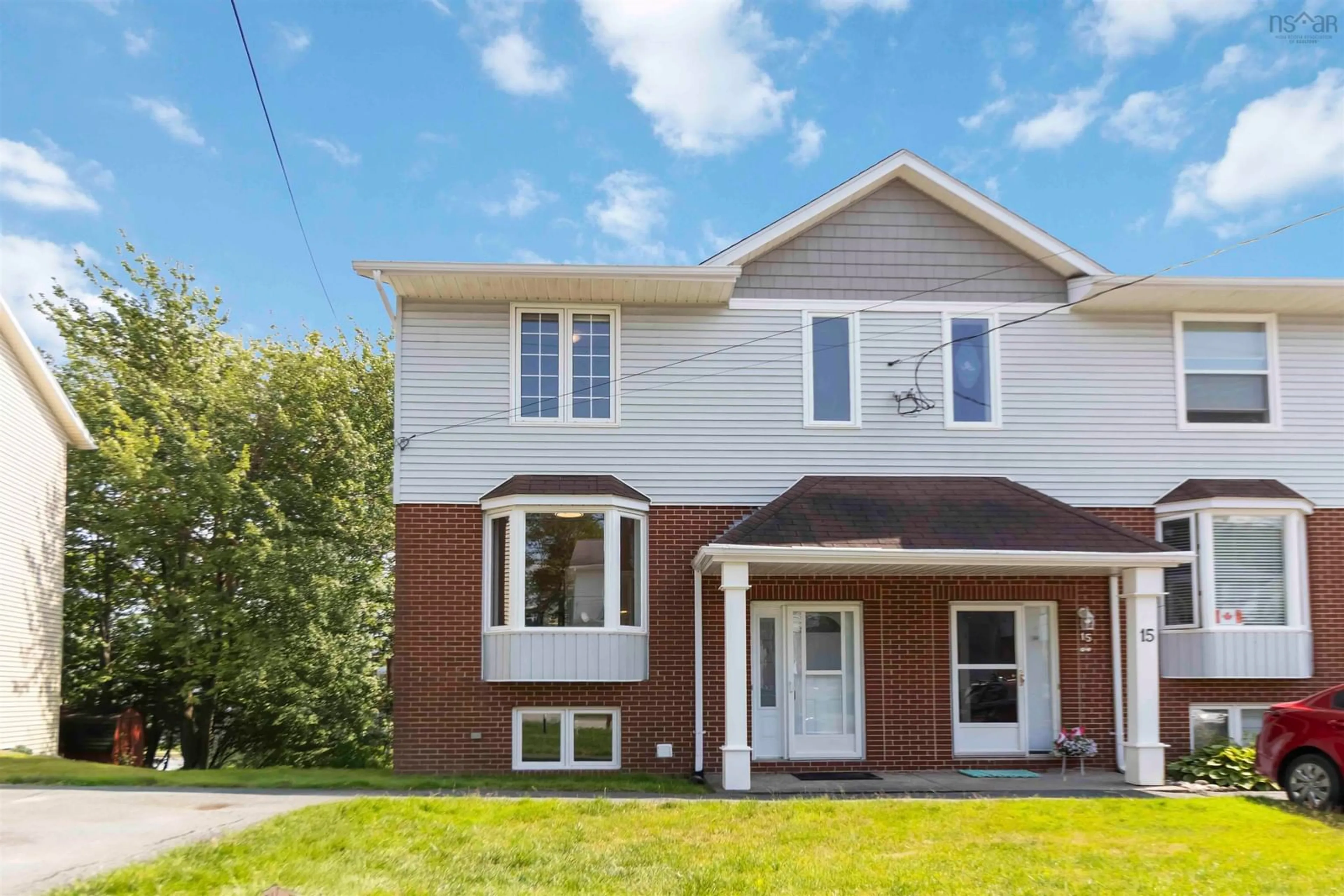 Home with brick exterior material, street for 13 Collins Grove, Dartmouth Nova Scotia B2W 4G3