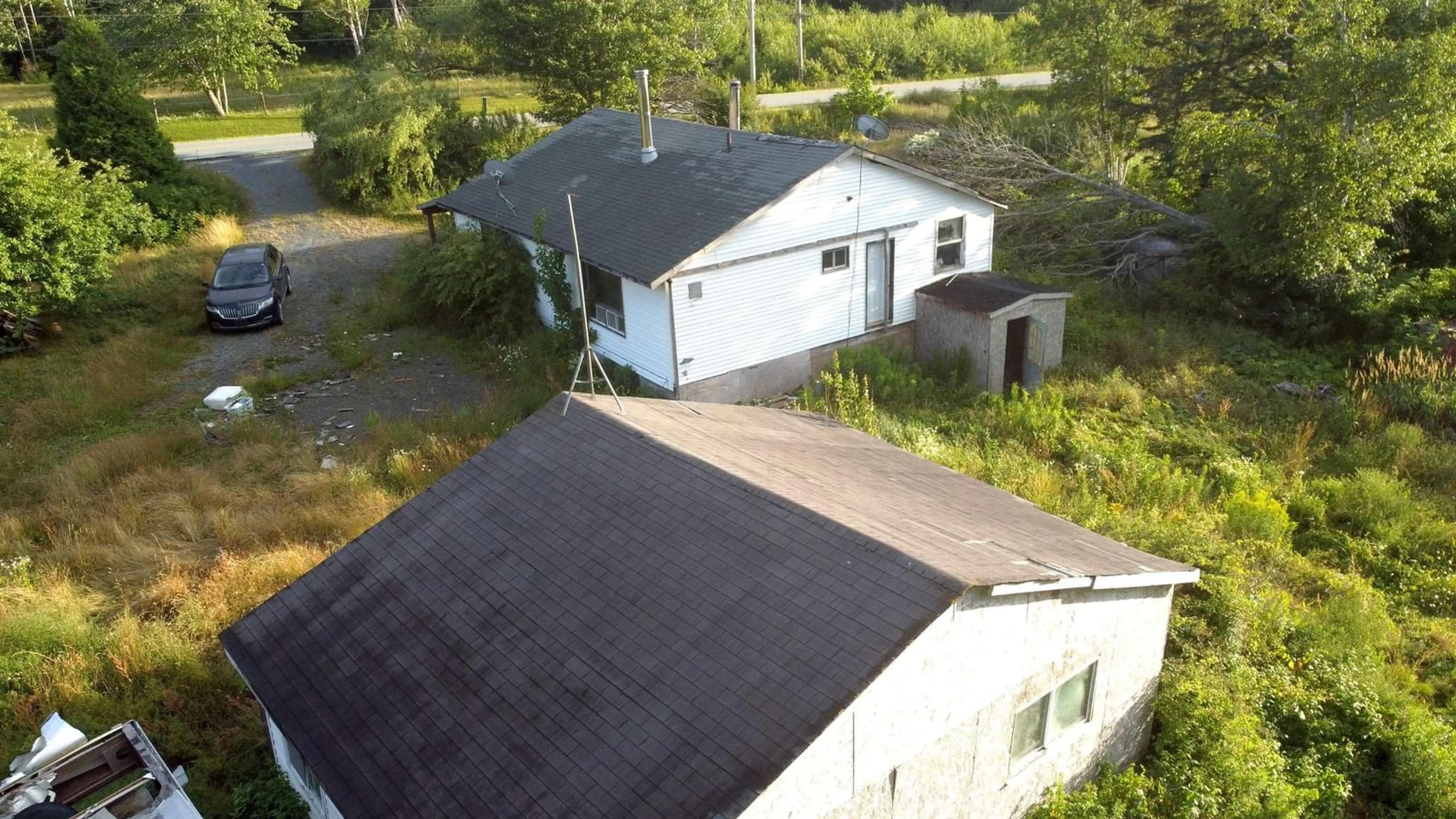 A pic from outside/outdoor area/front of a property/back of a property/a pic from drone, building for 2149 Highway 215, Tennecape Nova Scotia B0N 2R0