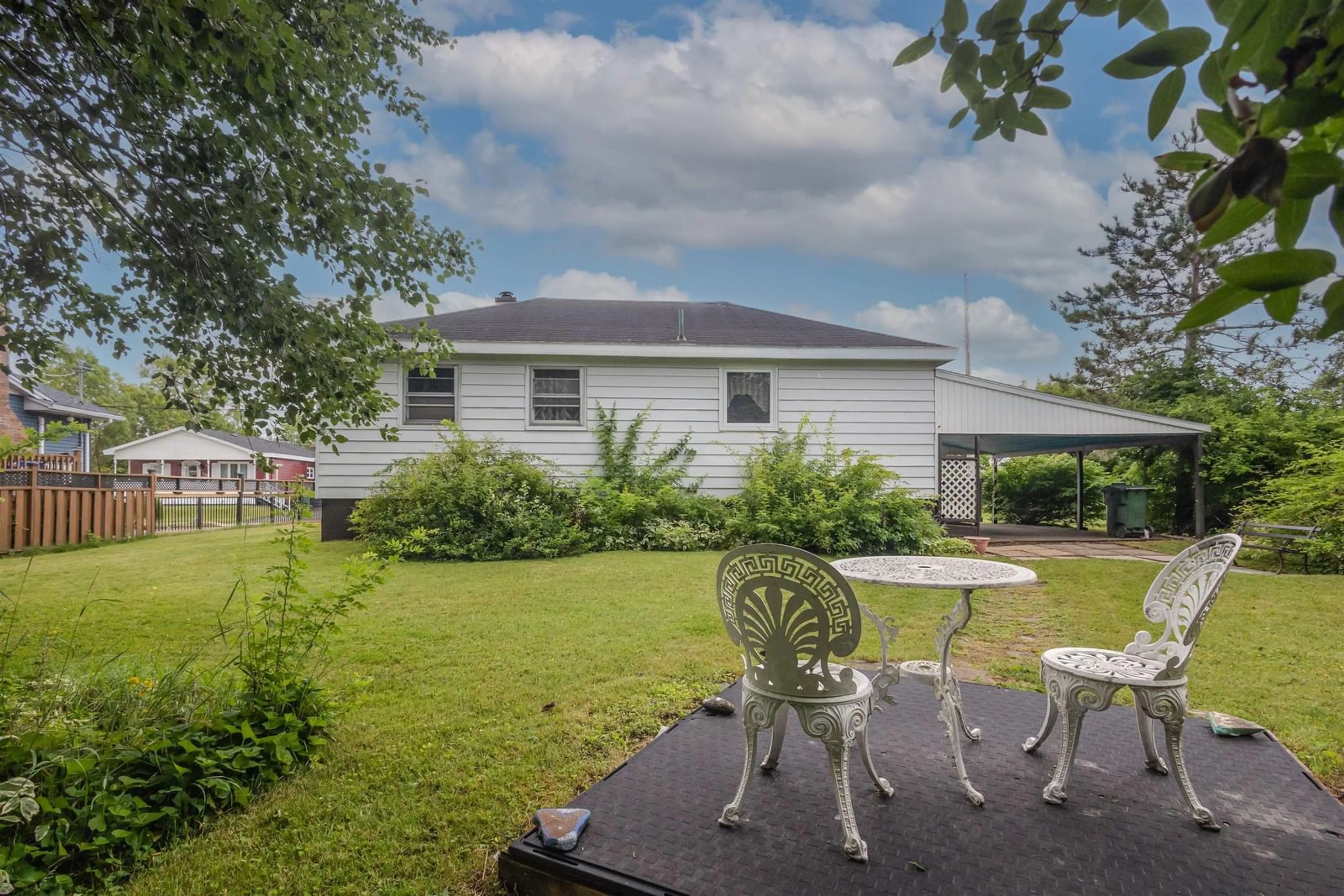 Patio, water/lake/river/ocean view for 249 Lisgard St, Sydney Nova Scotia B1P 2Z1