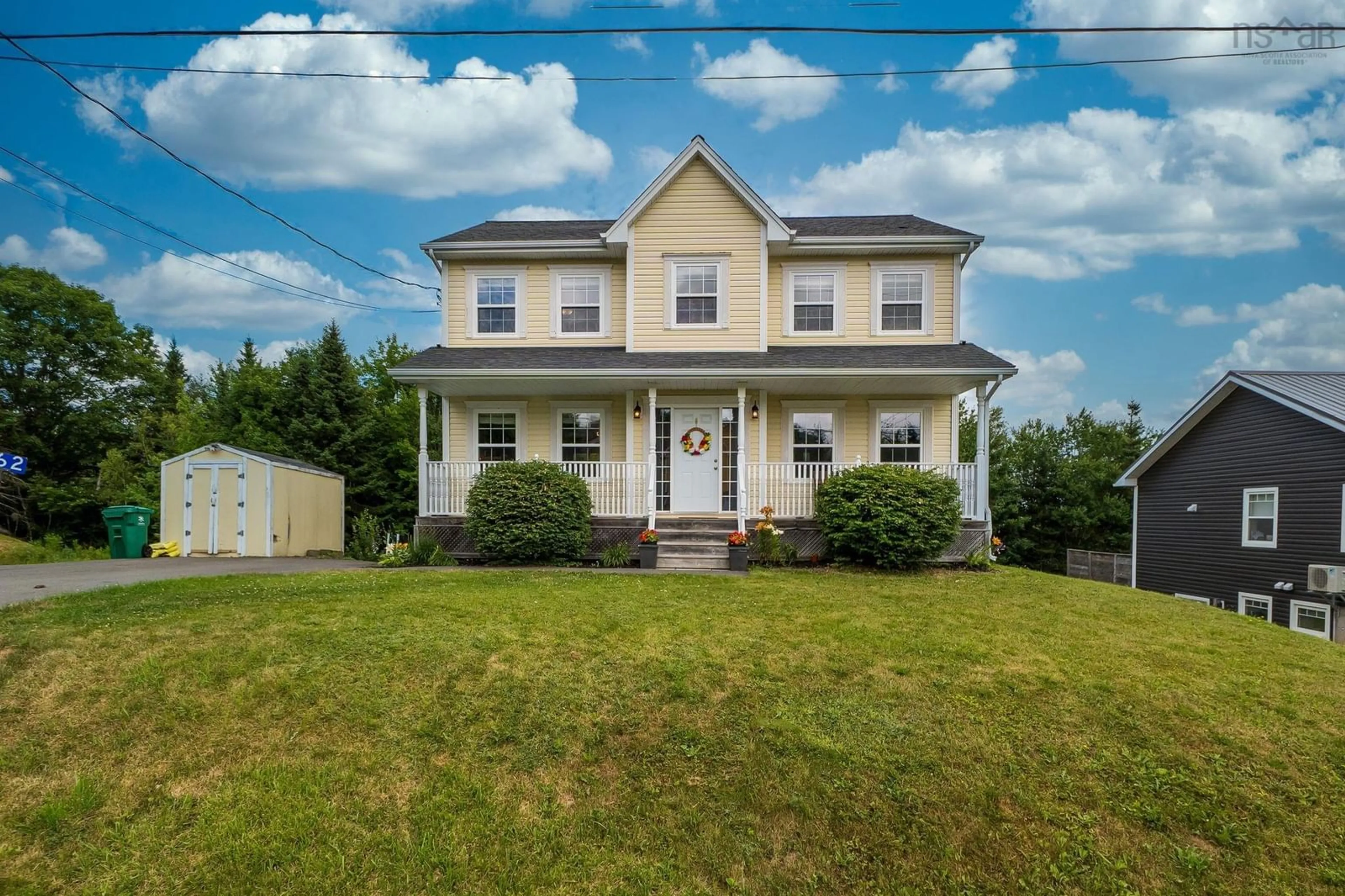 A pic from outside/outdoor area/front of a property/back of a property/a pic from drone, building for 162 Halewood Dr, Falmouth Nova Scotia B0P 1P0
