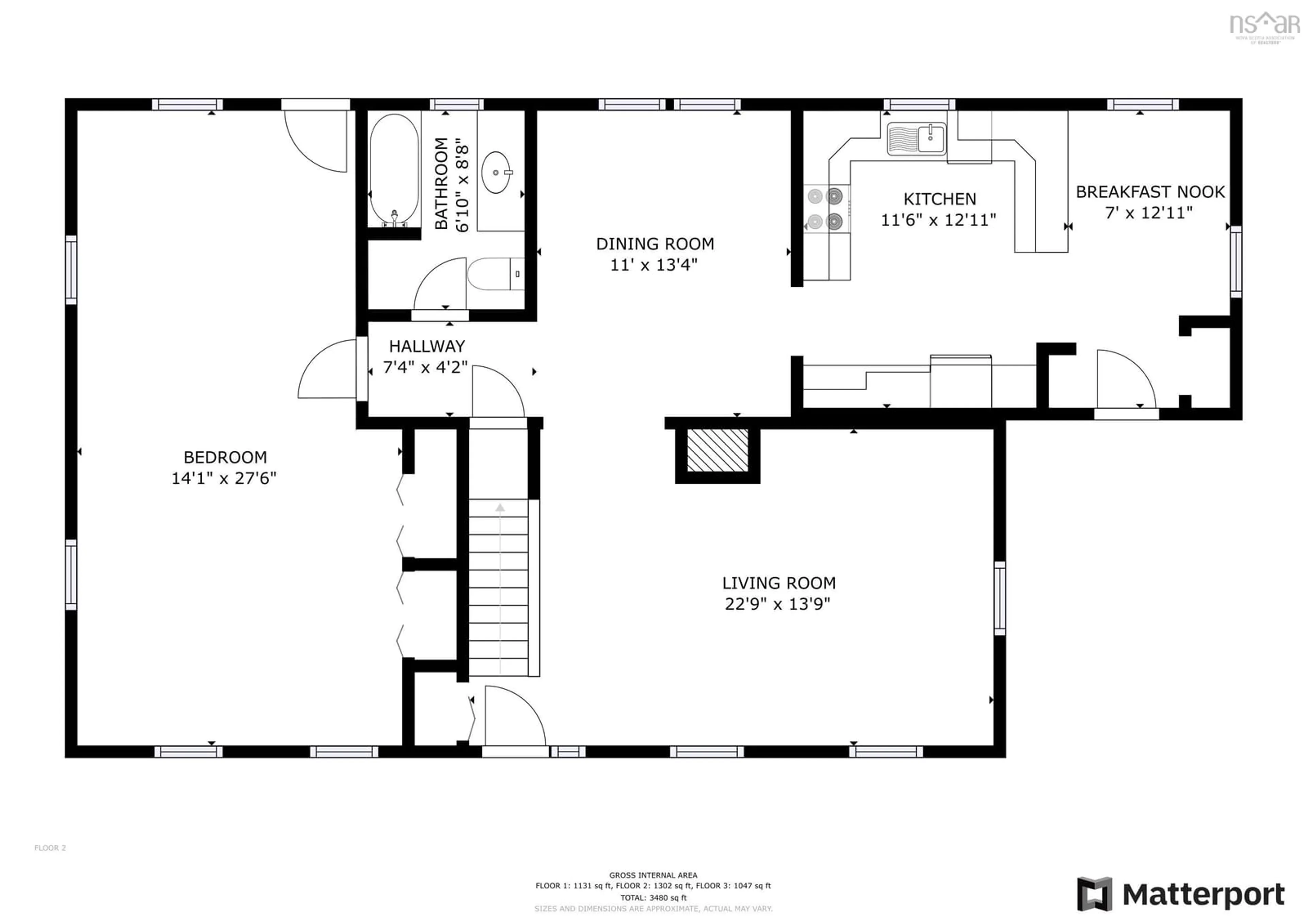 Floor plan for 54 Halfway Lake Dr, Hammonds Plains Nova Scotia B4B 1N4