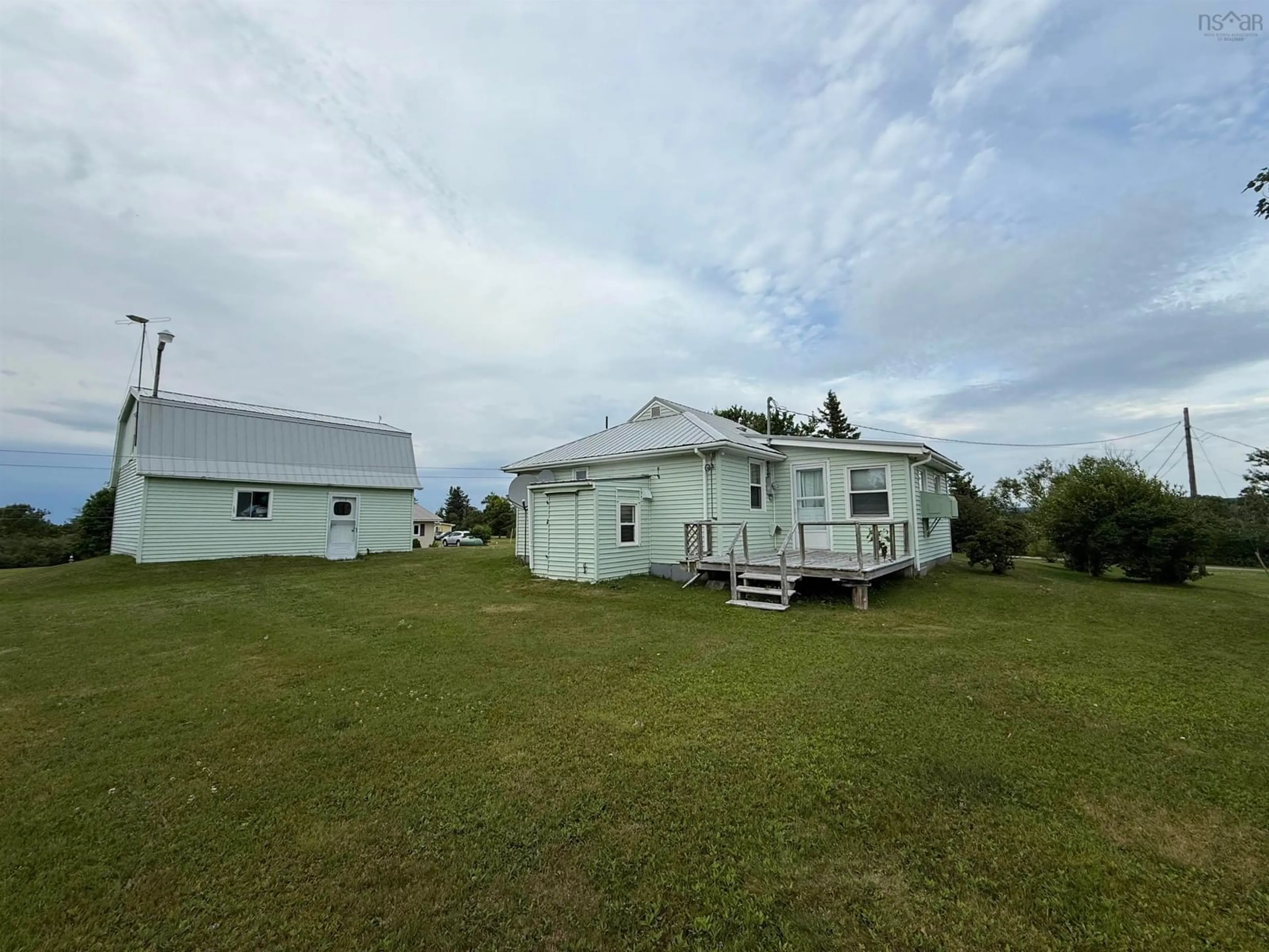 A pic from outside/outdoor area/front of a property/back of a property/a pic from drone, building for 45 Murdocks Lane, Ponds Nova Scotia B0K 1G0