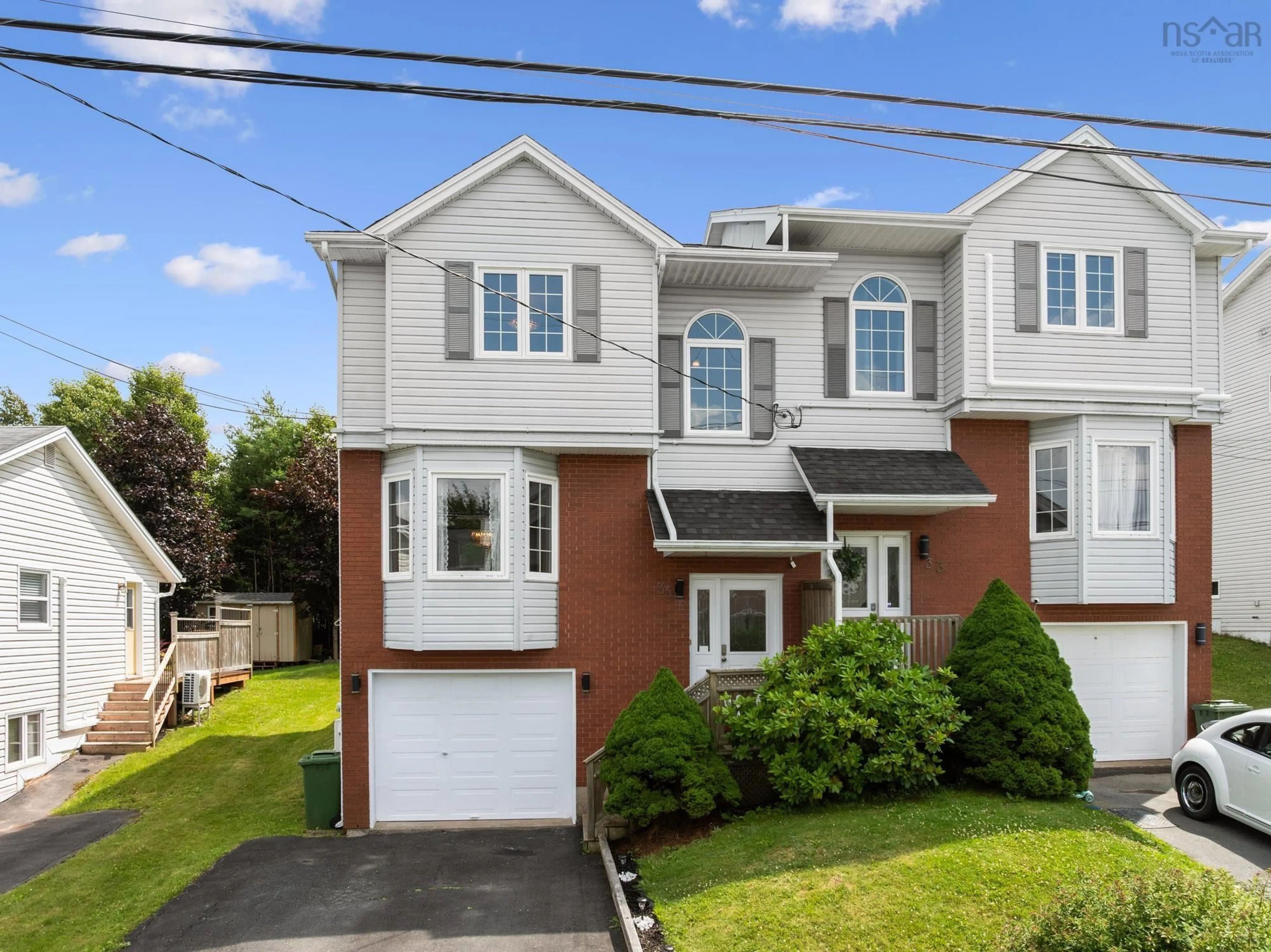 Home with vinyl exterior material, street for 35 Cassandra Dr, Westphal Nova Scotia B2W 6H4