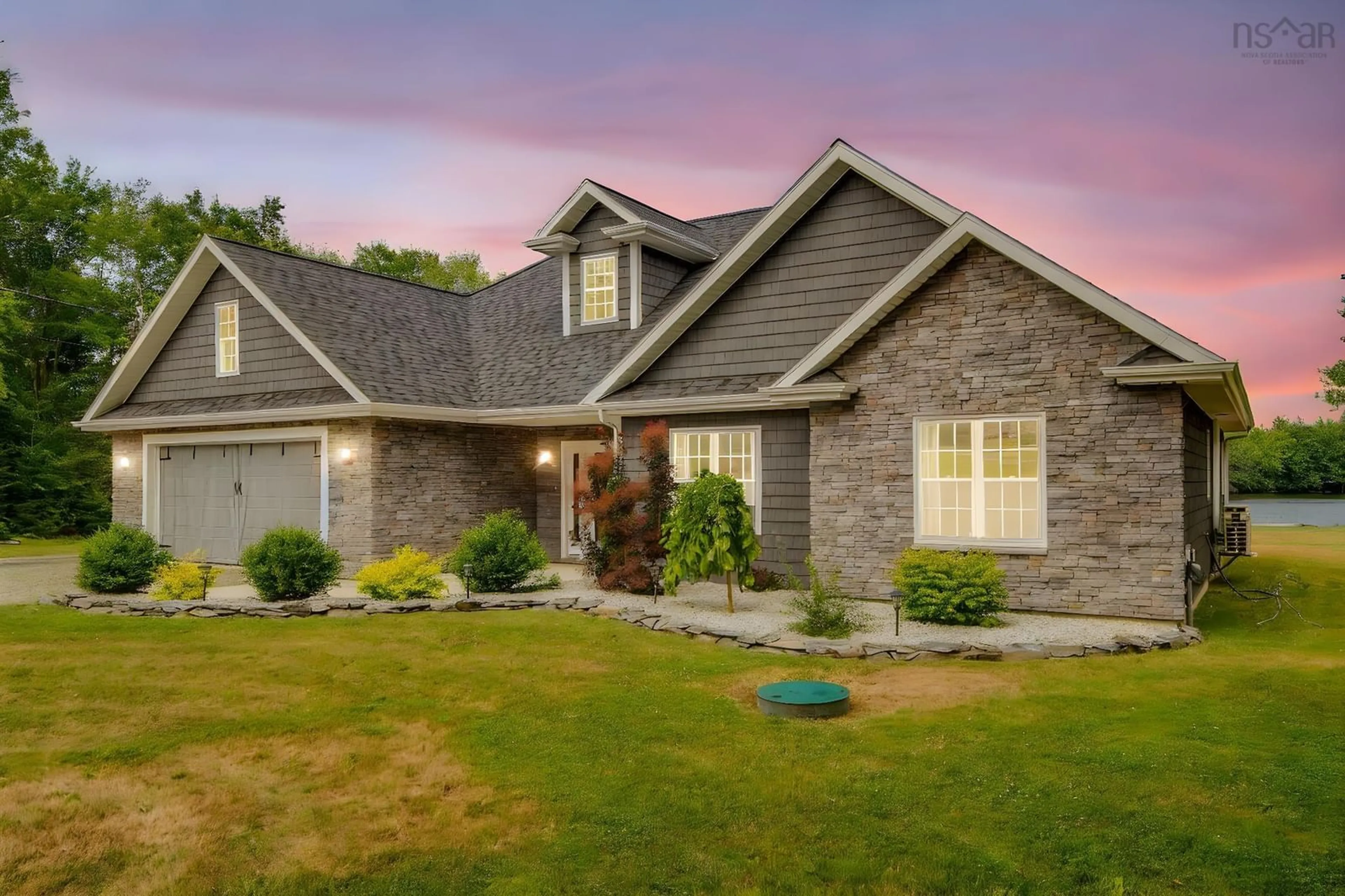 Home with brick exterior material, street for 405 Townshipline Rd, Ohio Nova Scotia B0W 3T0