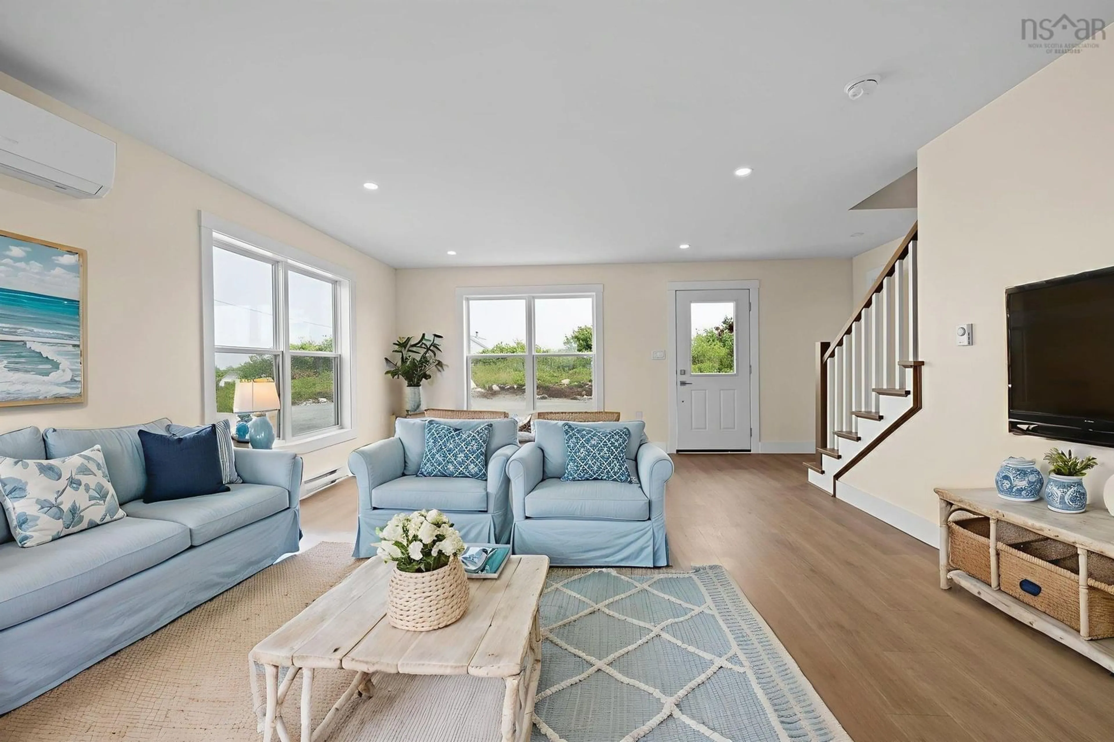 Living room with furniture, unknown for 13 Baker Rd, Terence Bay Nova Scotia B3T 1Y3