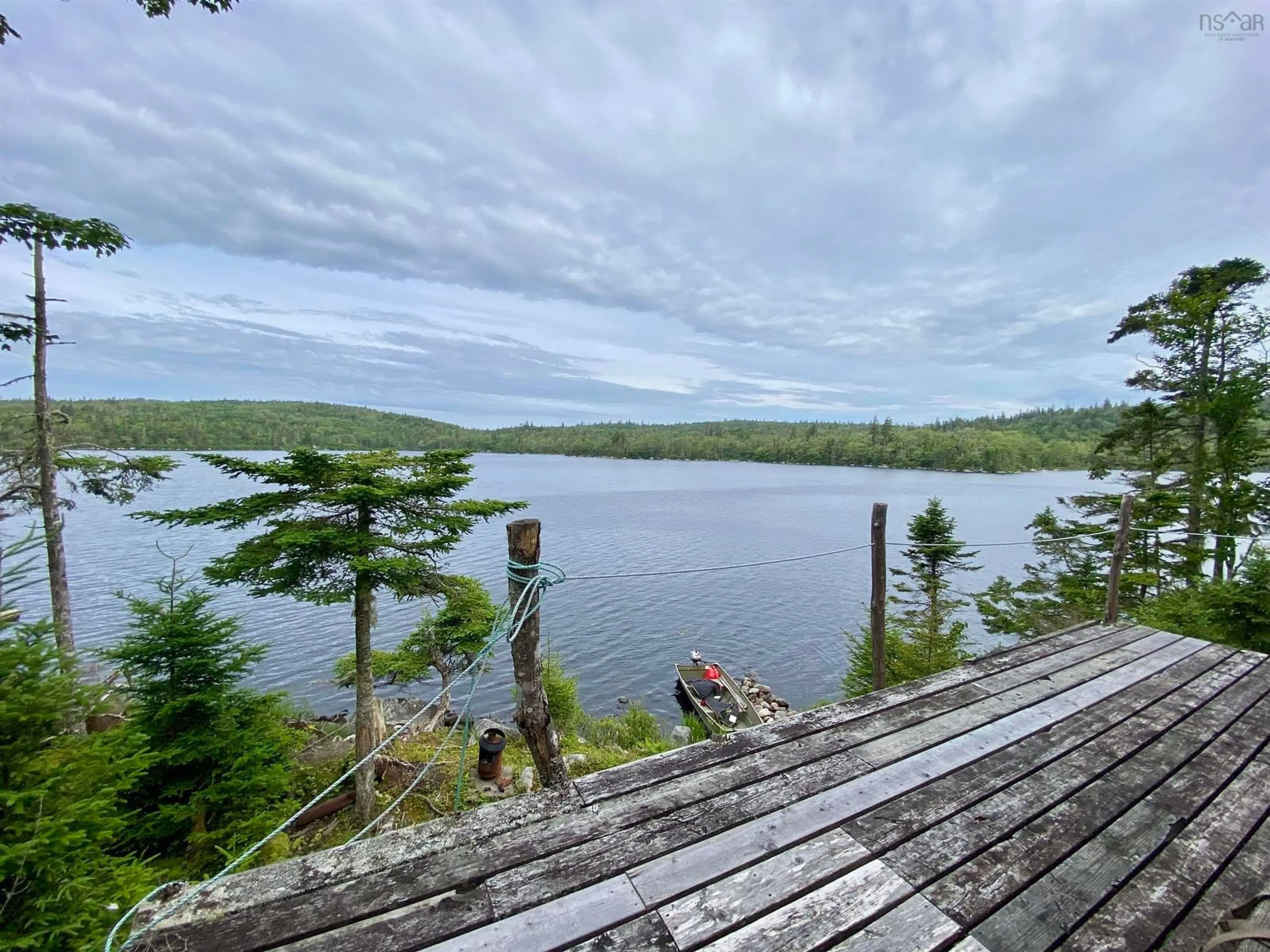 A pic from outside/outdoor area/front of a property/back of a property/a pic from drone, water/lake/river/ocean view for Little Lake, Upper Lakeville Nova Scotia B0J 2L0