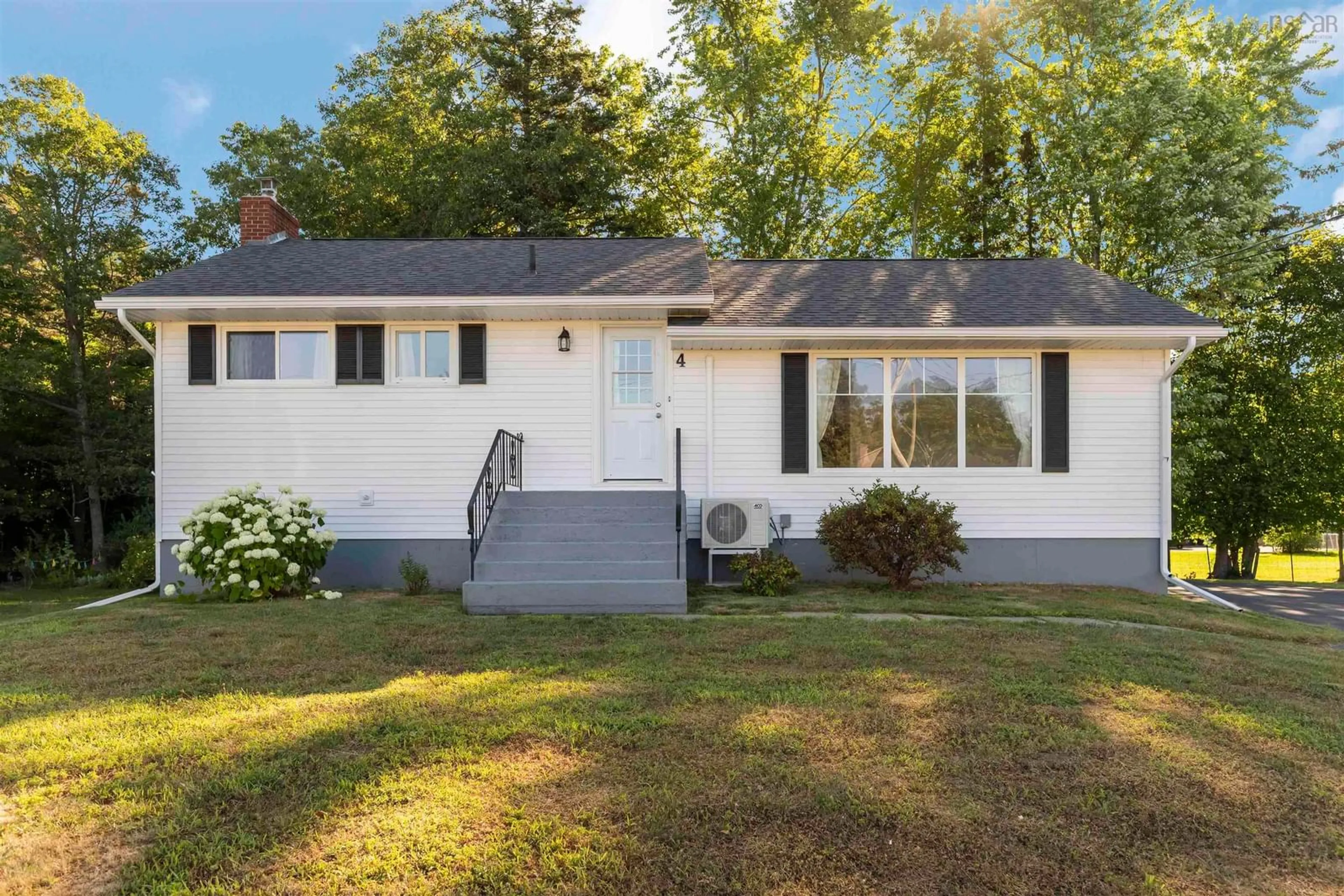 Home with vinyl exterior material, street for 4 Mckenzie Dr, Middleton Nova Scotia B0S 1P0