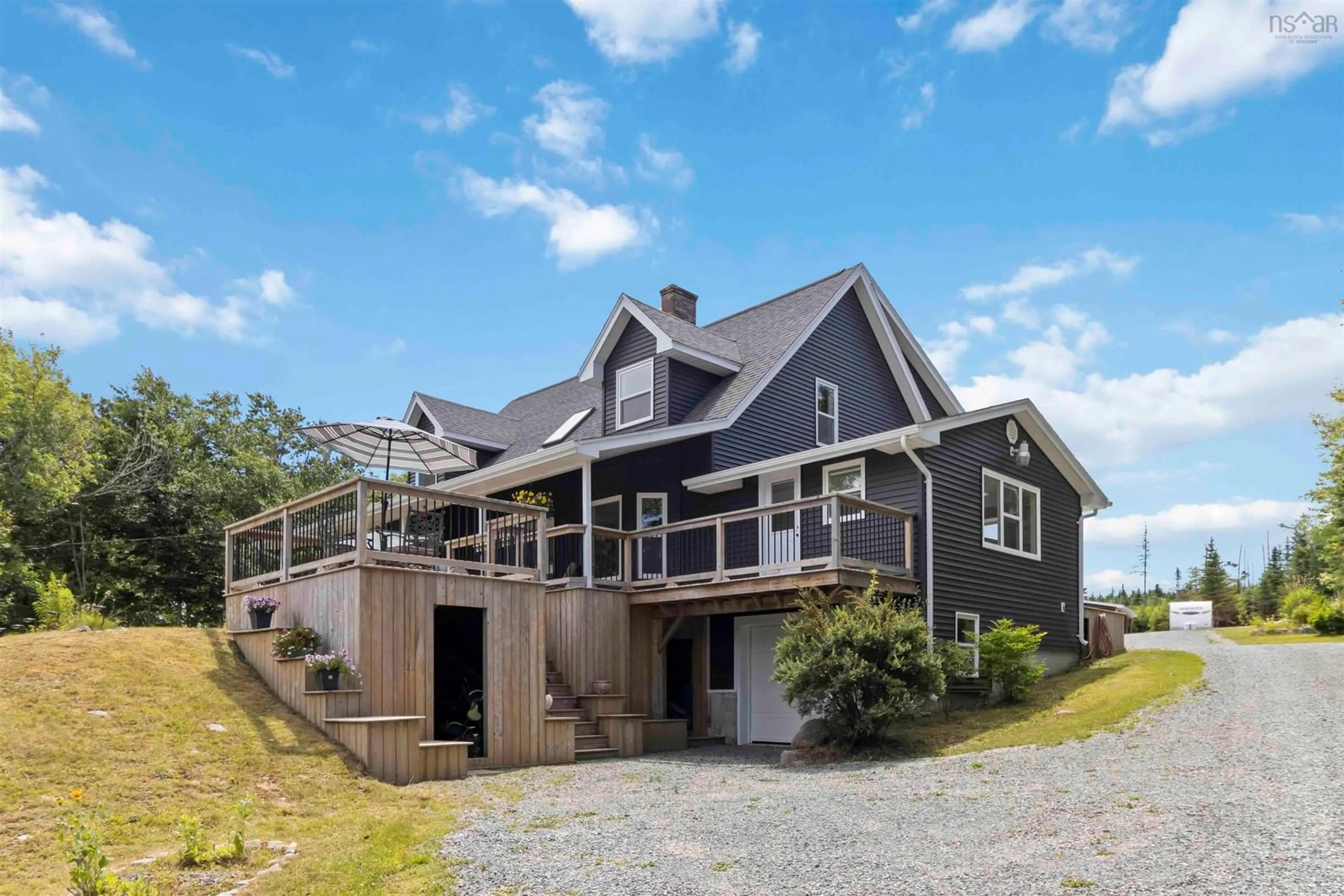 Home with vinyl exterior material, unknown for 23 Siteman Lane, Lower Ship Harbour Nova Scotia B0J 1Y0