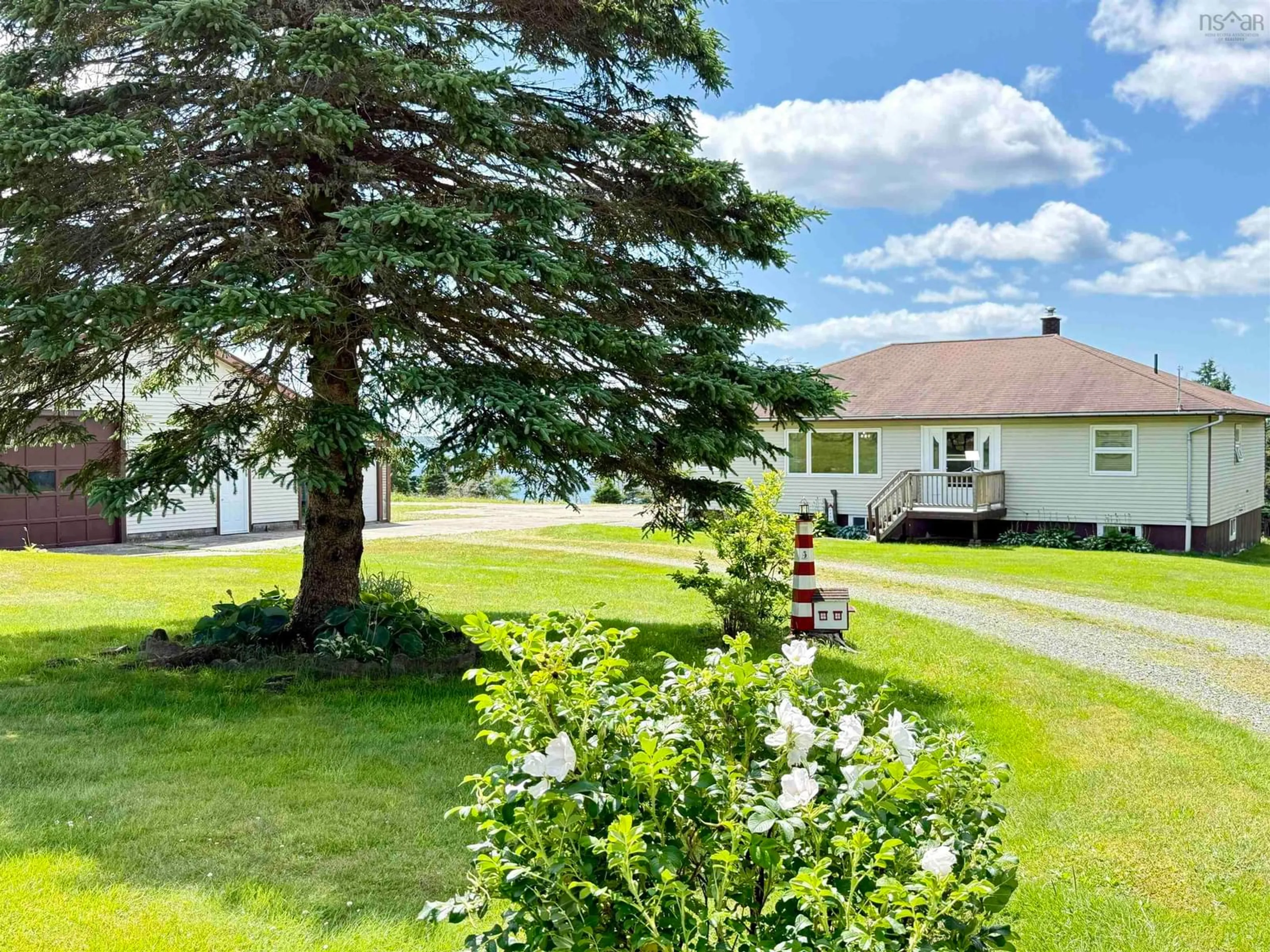 A pic from outside/outdoor area/front of a property/back of a property/a pic from drone, water/lake/river/ocean view for 610 Little Liscomb Road, Little Liscomb Nova Scotia B0J 2A0