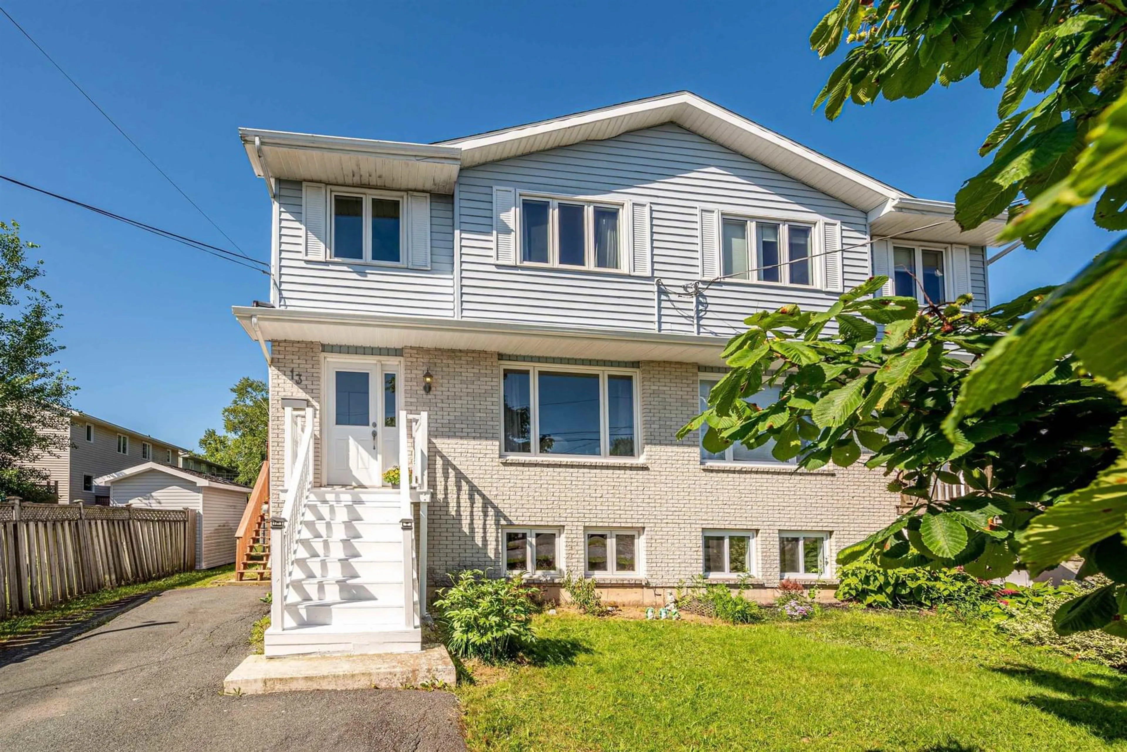 Home with vinyl exterior material, street for 13 Viscaya Pl, Dartmouth Nova Scotia B2X 3J3