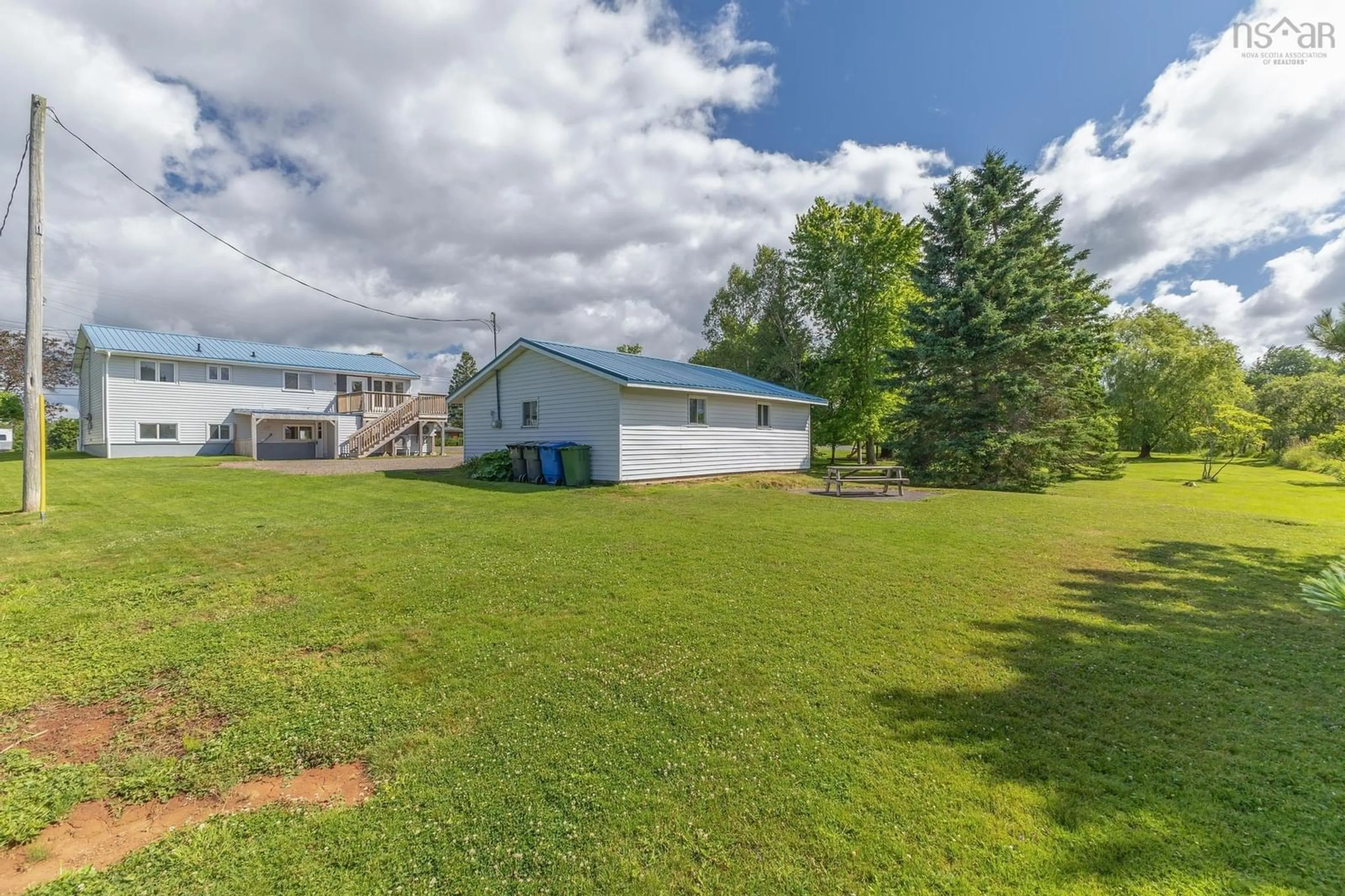 A pic from outside/outdoor area/front of a property/back of a property/a pic from drone, water/lake/river/ocean view for 408 Pictou Rd, Truro Nova Scotia B2N 2T7