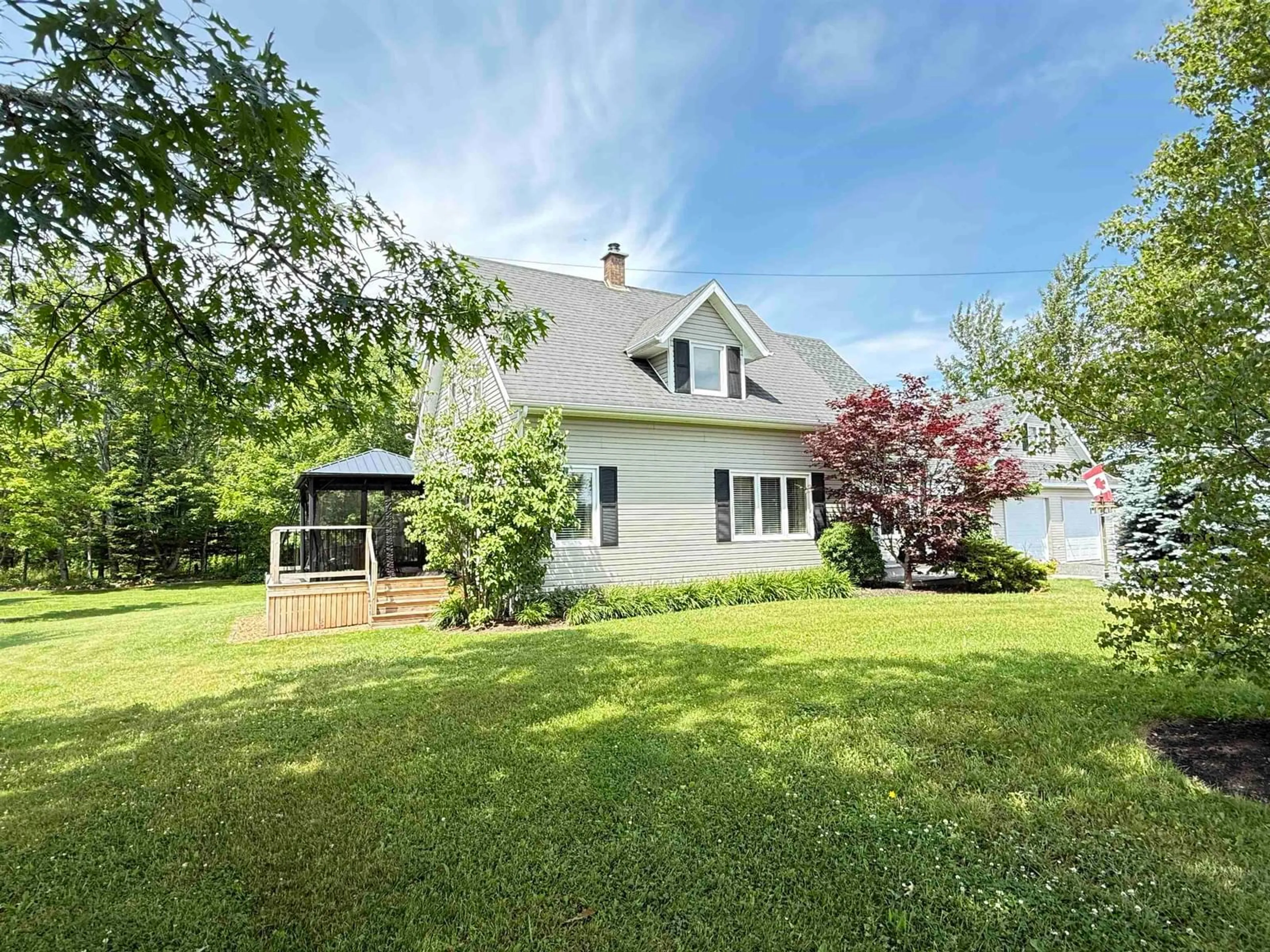 A pic from outside/outdoor area/front of a property/back of a property/a pic from drone, unknown for 1611 West Branch Rd, Welsford Nova Scotia B0K 1N0