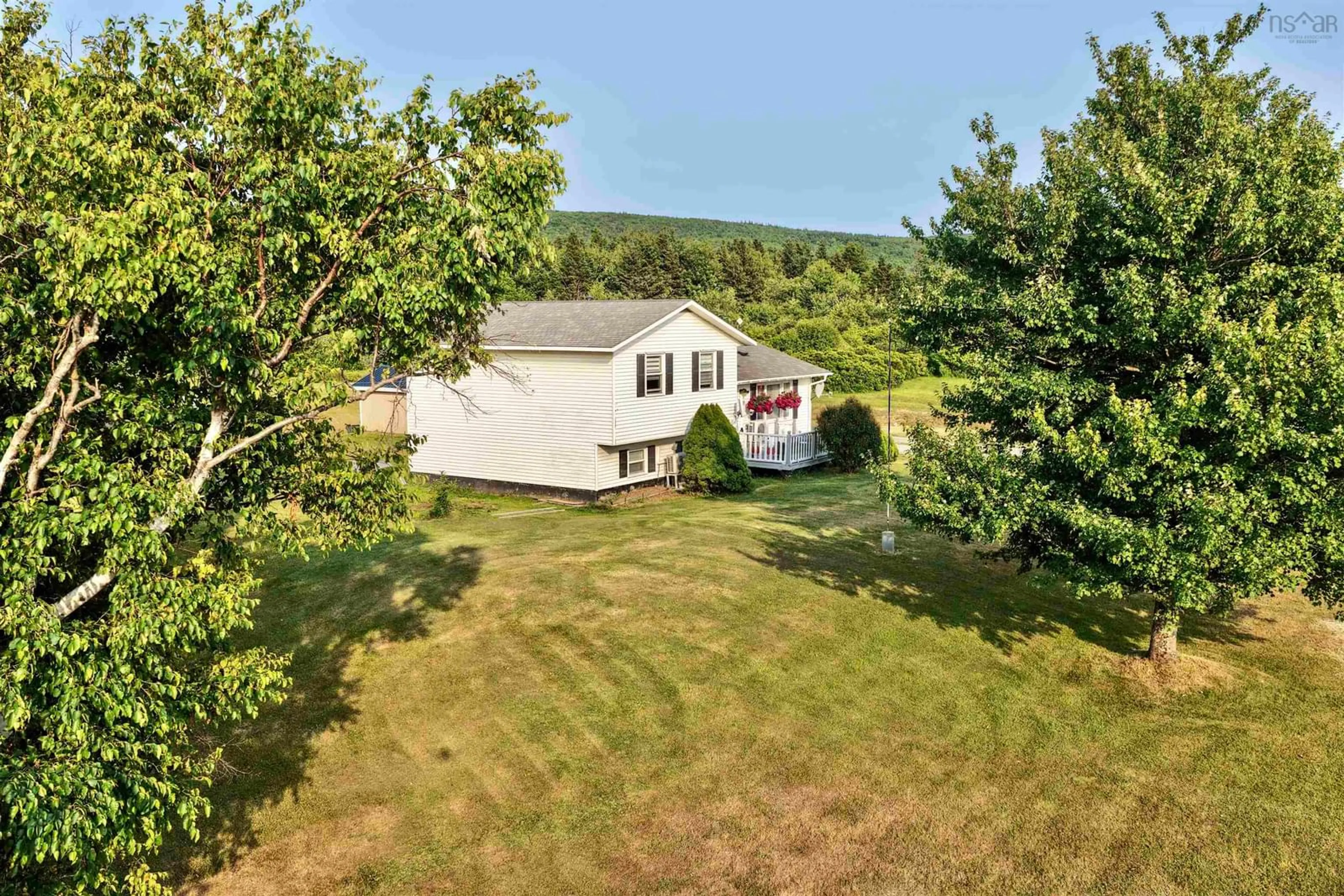 A pic from outside/outdoor area/front of a property/back of a property/a pic from drone, unknown for 121 Pipers Lane, Inverside Nova Scotia B0E 1N0