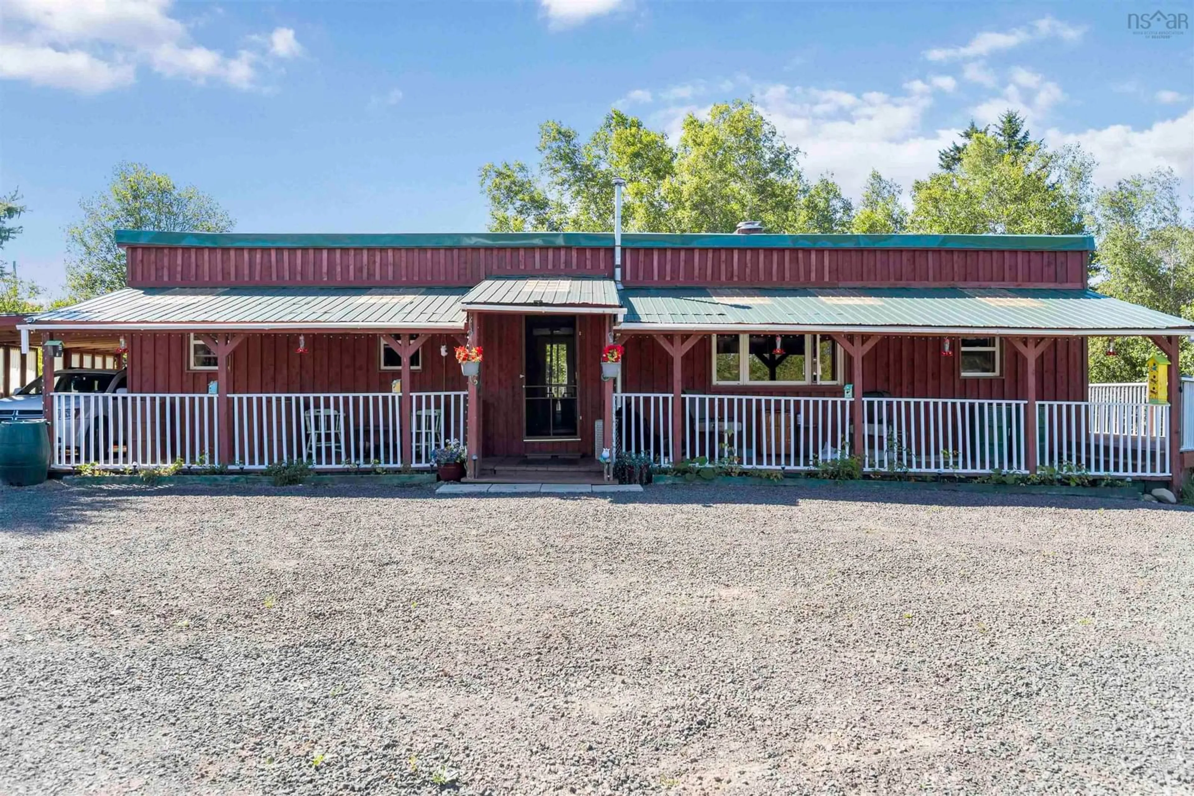 A pic from outside/outdoor area/front of a property/back of a property/a pic from drone, building for 1049 Bloomfield Rd, Bloomfield Nova Scotia B0W 1H0