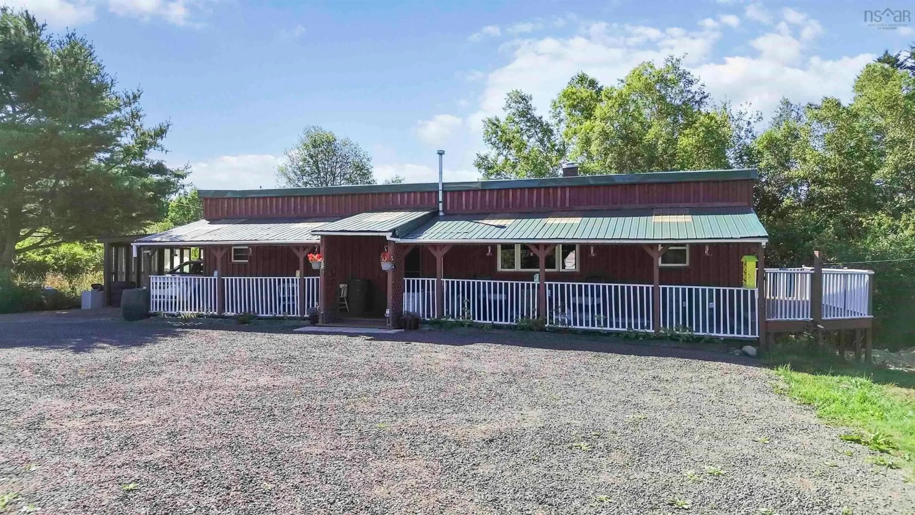 A pic from outside/outdoor area/front of a property/back of a property/a pic from drone, building for 1049 Bloomfield Rd, Bloomfield Nova Scotia B0W 1H0