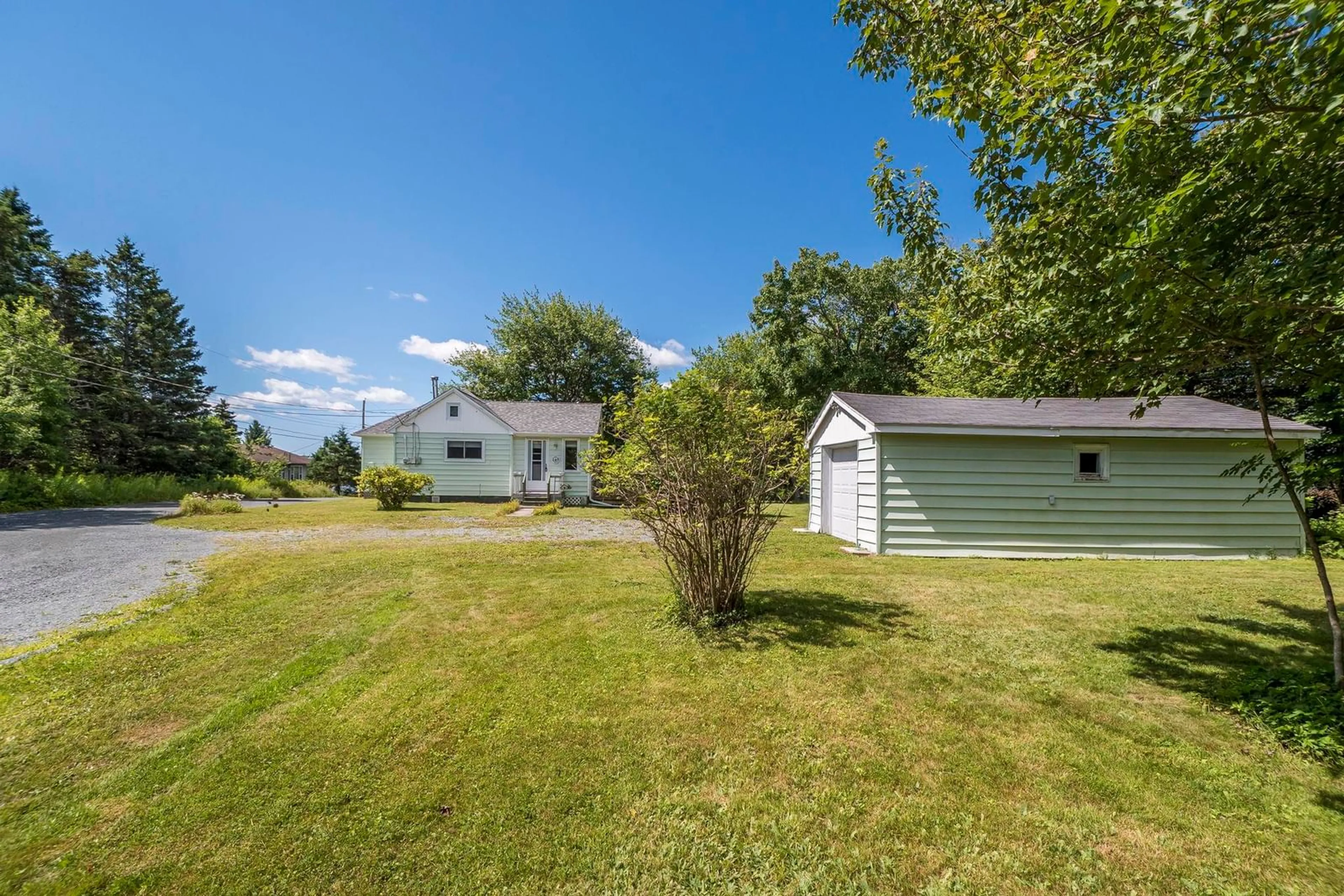 A pic from outside/outdoor area/front of a property/back of a property/a pic from drone, unknown for 40 Kilgar Rd, Shearwater Nova Scotia B3G 1M6