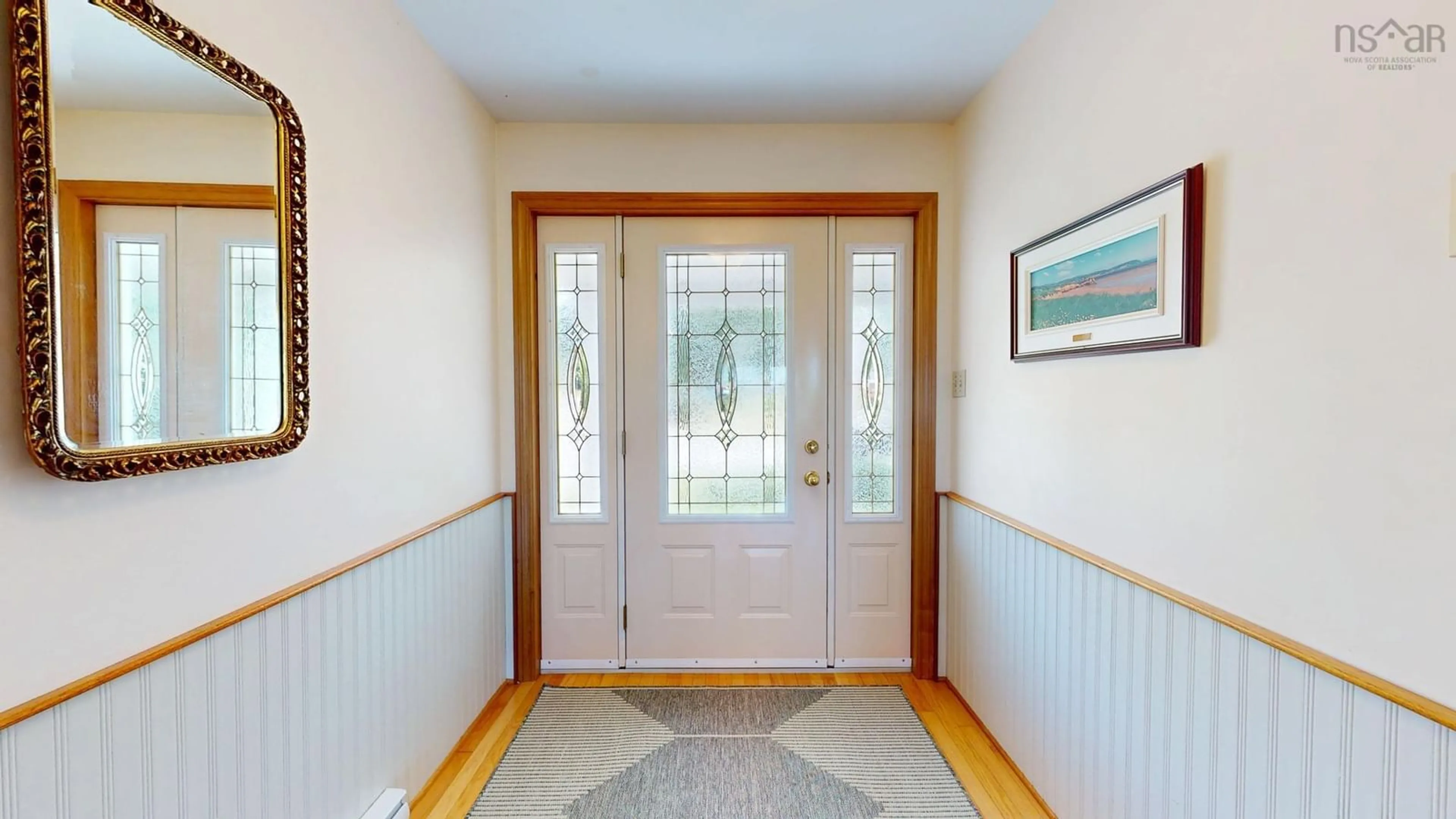 Indoor entryway for 16 Marsh Hawk Dr, Wolfville Nova Scotia B4P 1B2