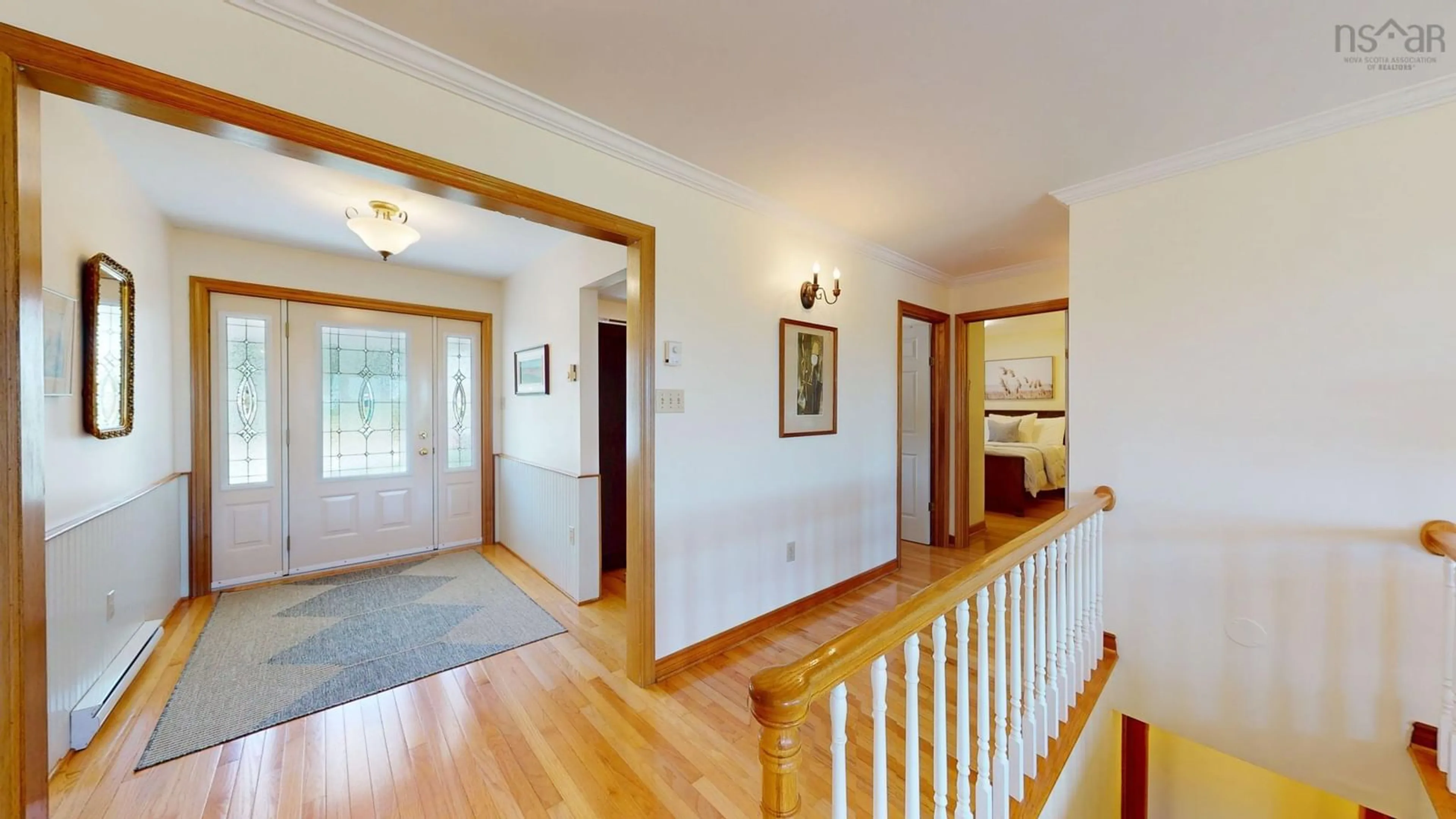 Indoor foyer for 16 Marsh Hawk Dr, Wolfville Nova Scotia B4P 1B2