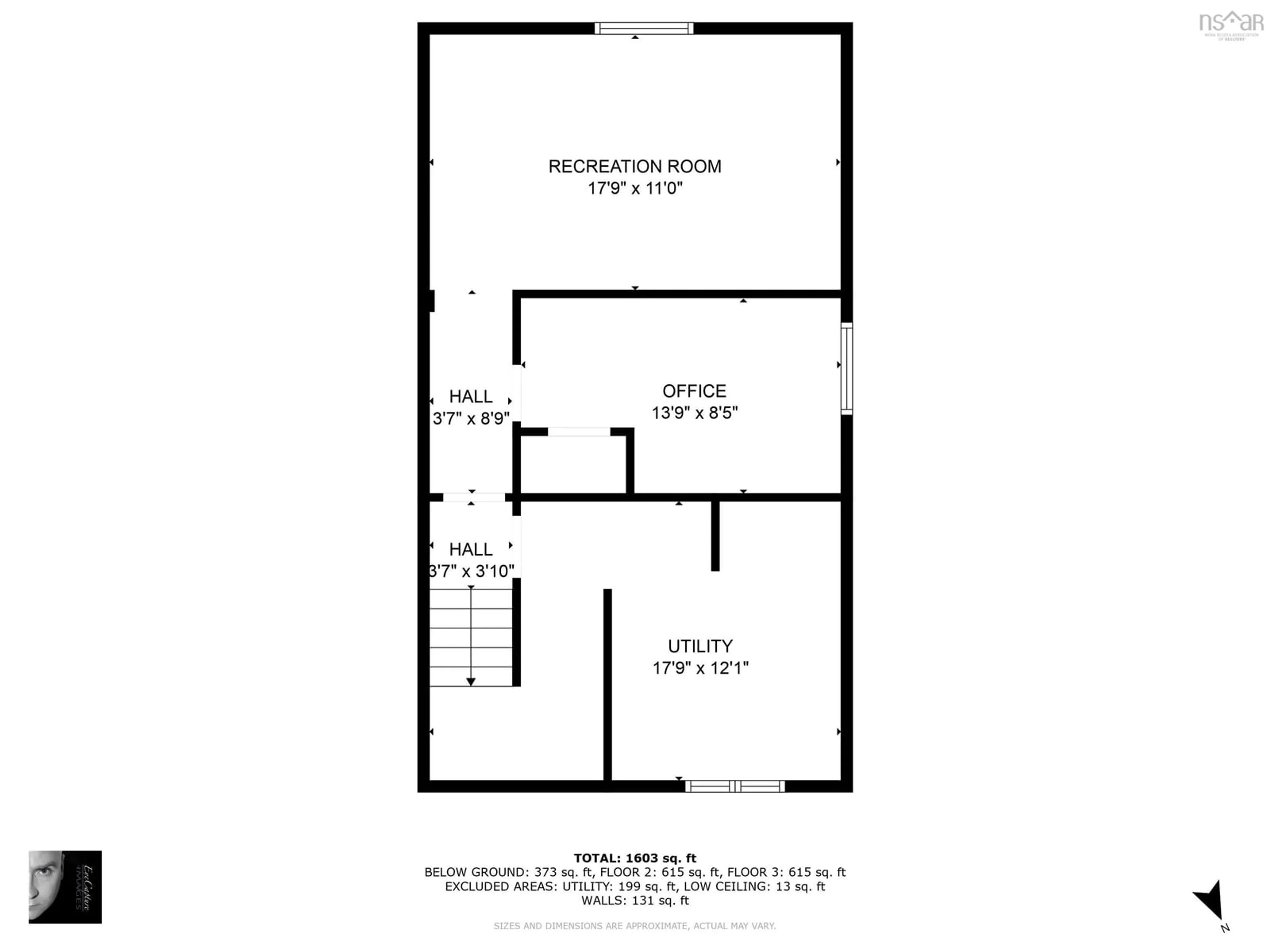 Floor plan for 4 Covington Way, Halifax Nova Scotia B3M 3K2