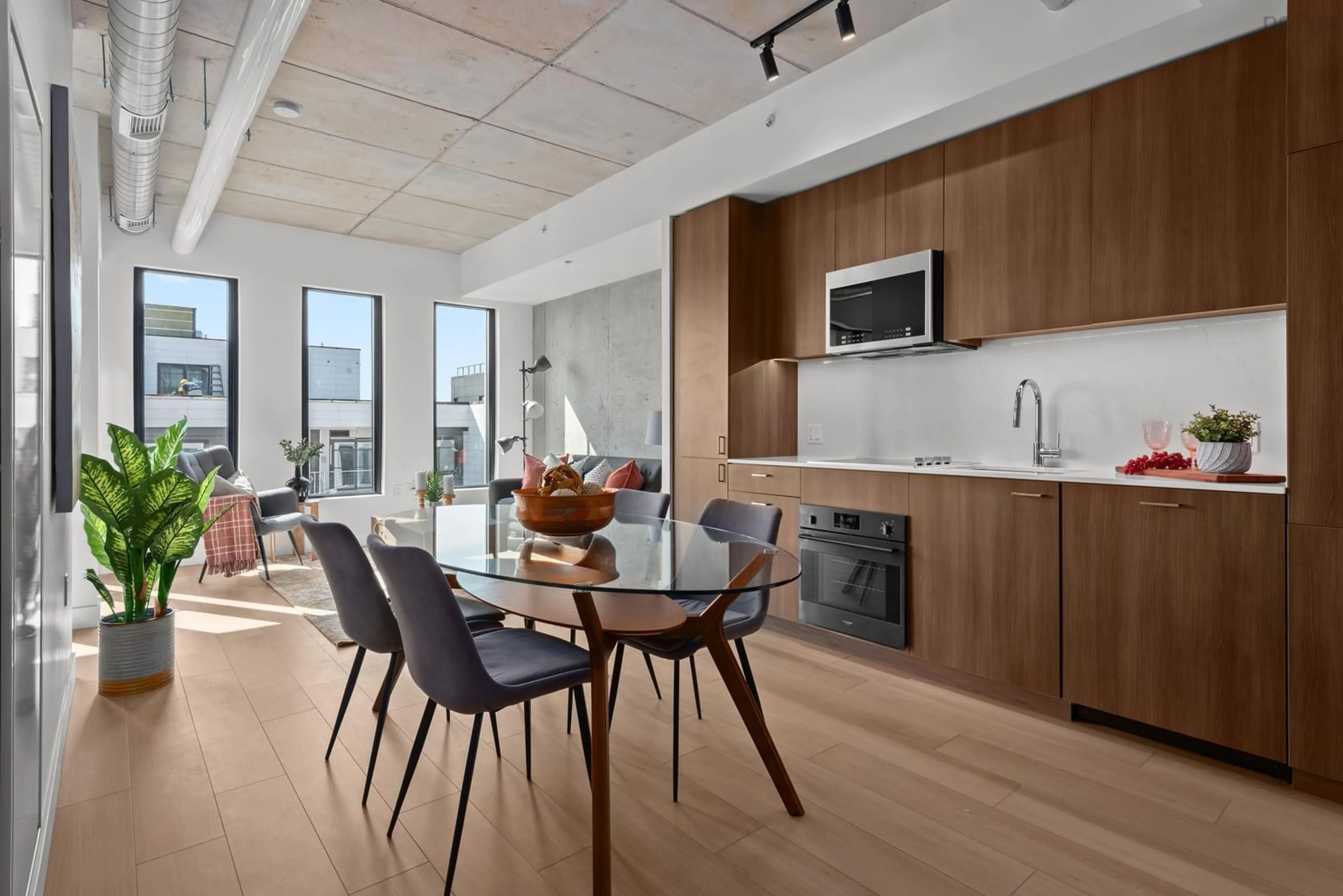 Open concept kitchen, unknown for 5511 Bilby St #702, Halifax Nova Scotia B3K 0M5
