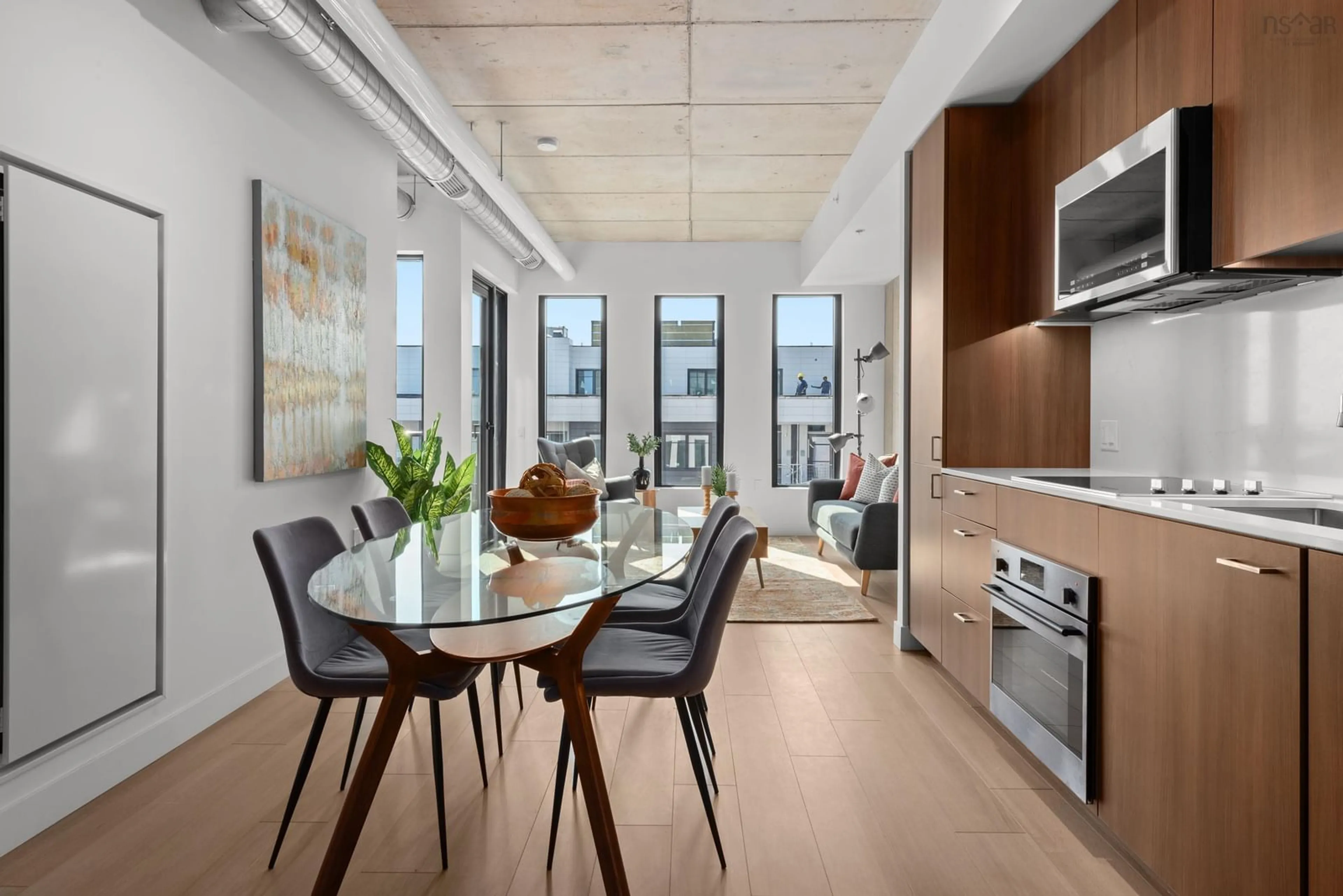 Open concept kitchen, unknown for 5511 Bilby St #702, Halifax Nova Scotia B3K 0M5