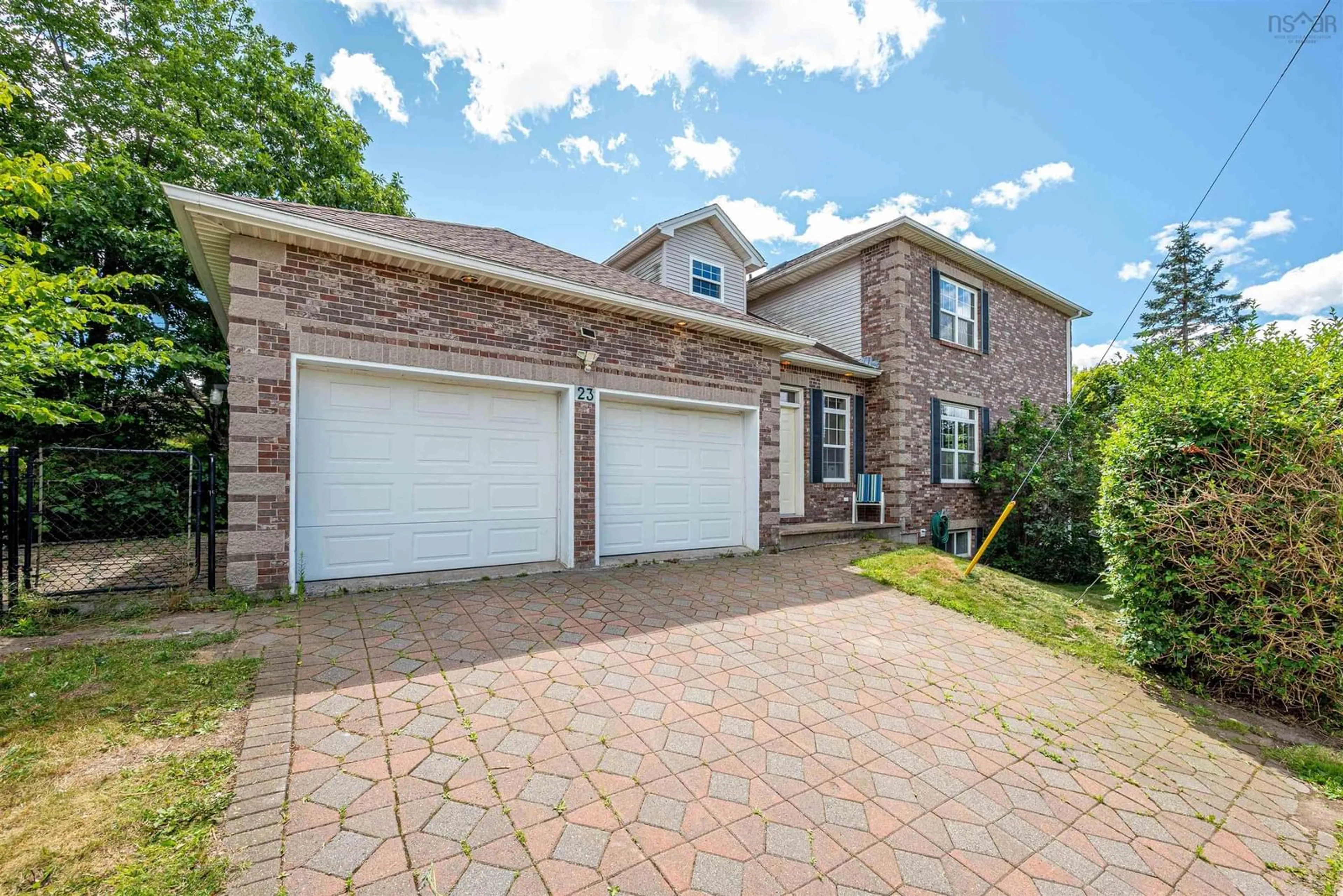 Home with brick exterior material, street for 23 Lancaster Dr, Clayton Park Nova Scotia B3S 1E7