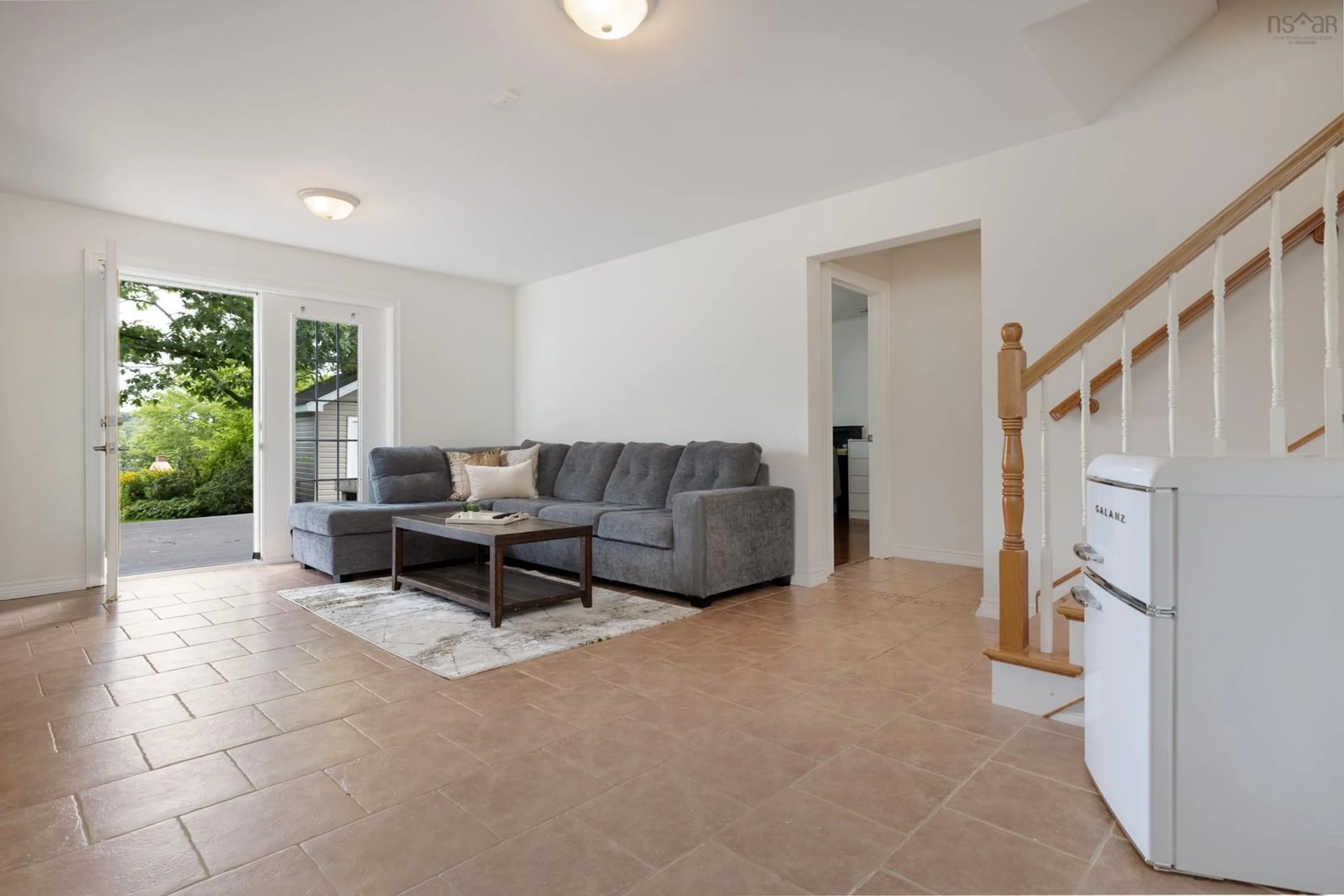 Living room with furniture, ceramic/tile floor for 42 Lakeridge Cres, Colby South Nova Scotia B2V 2V2