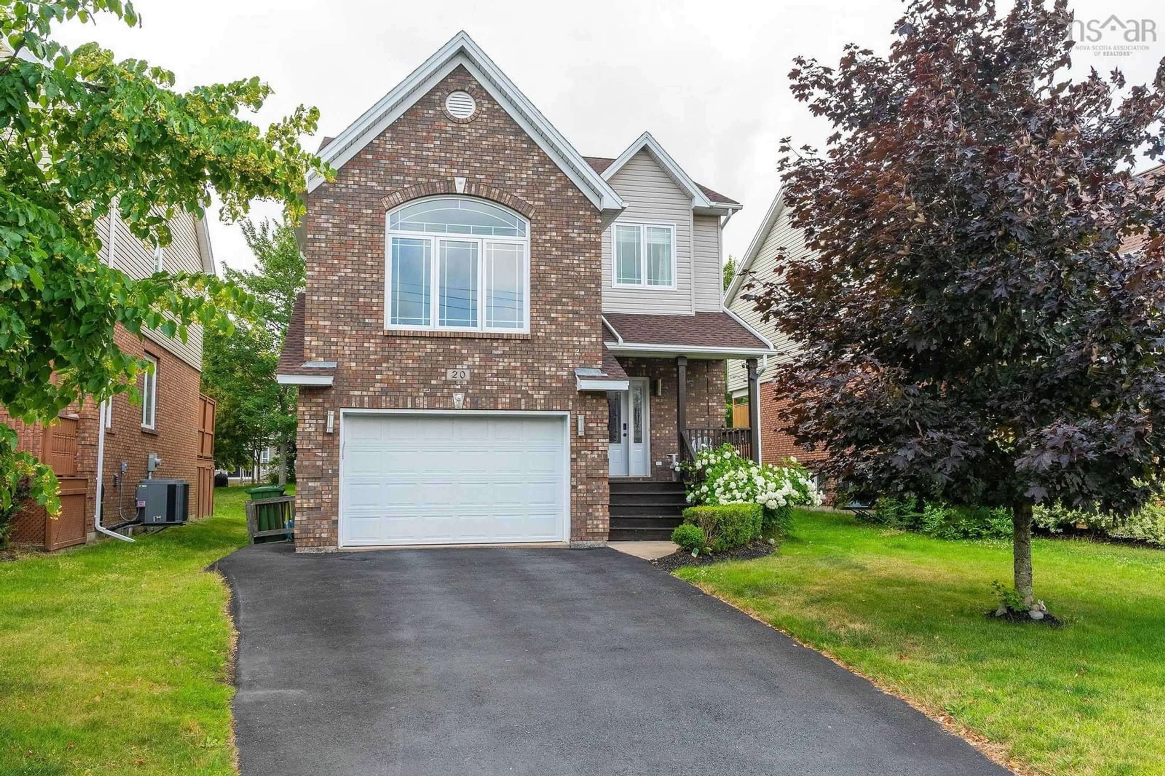 Home with brick exterior material, street for 20 Haystead Ridge, Bedford Nova Scotia B4A 0B6