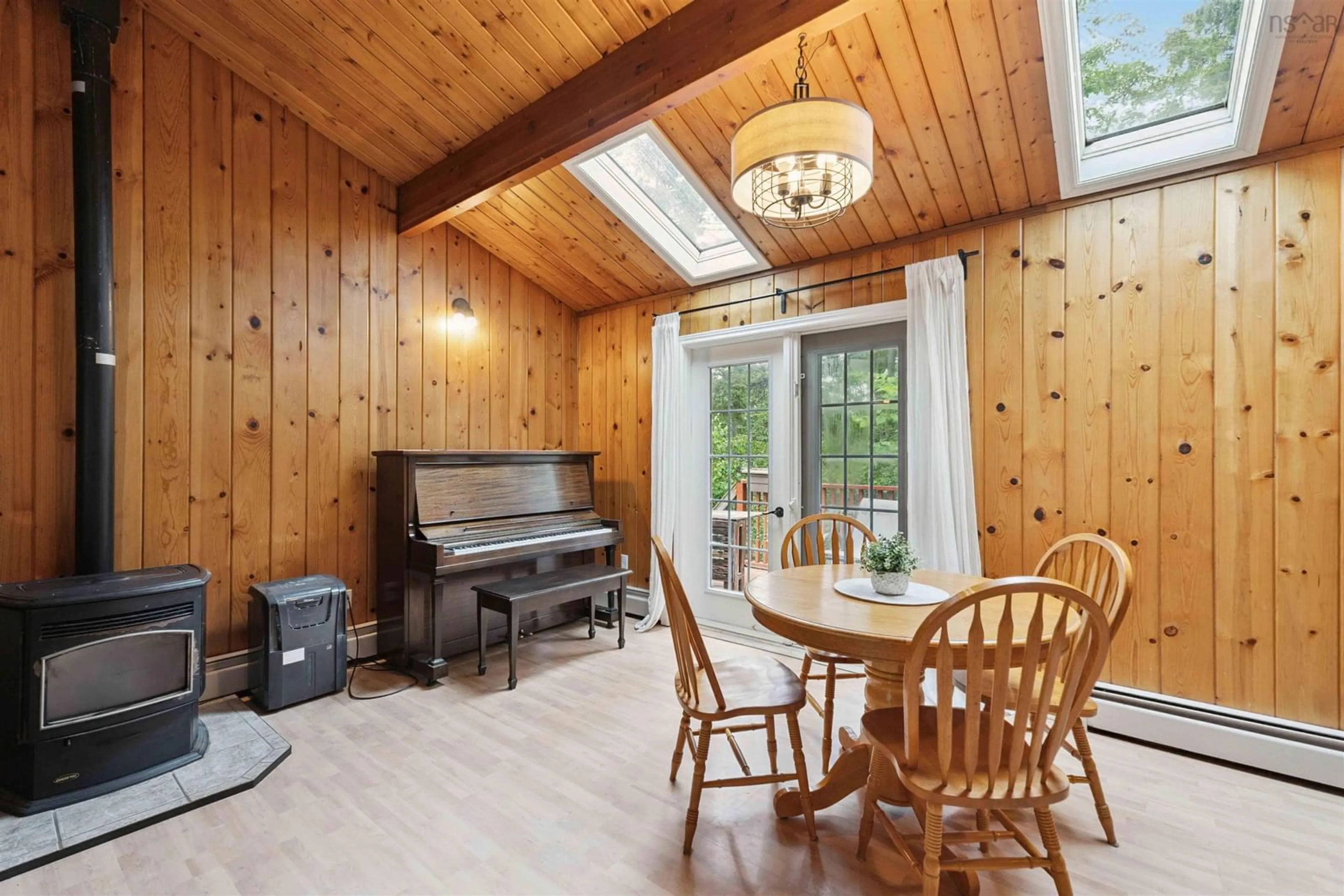 Dining room, wood/laminate floor for 5 Minas Cres, New Minas Nova Scotia B4N 4H1